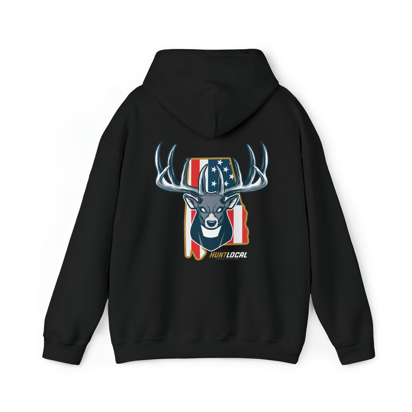 Alabama - USA Buck Hoodie (back)