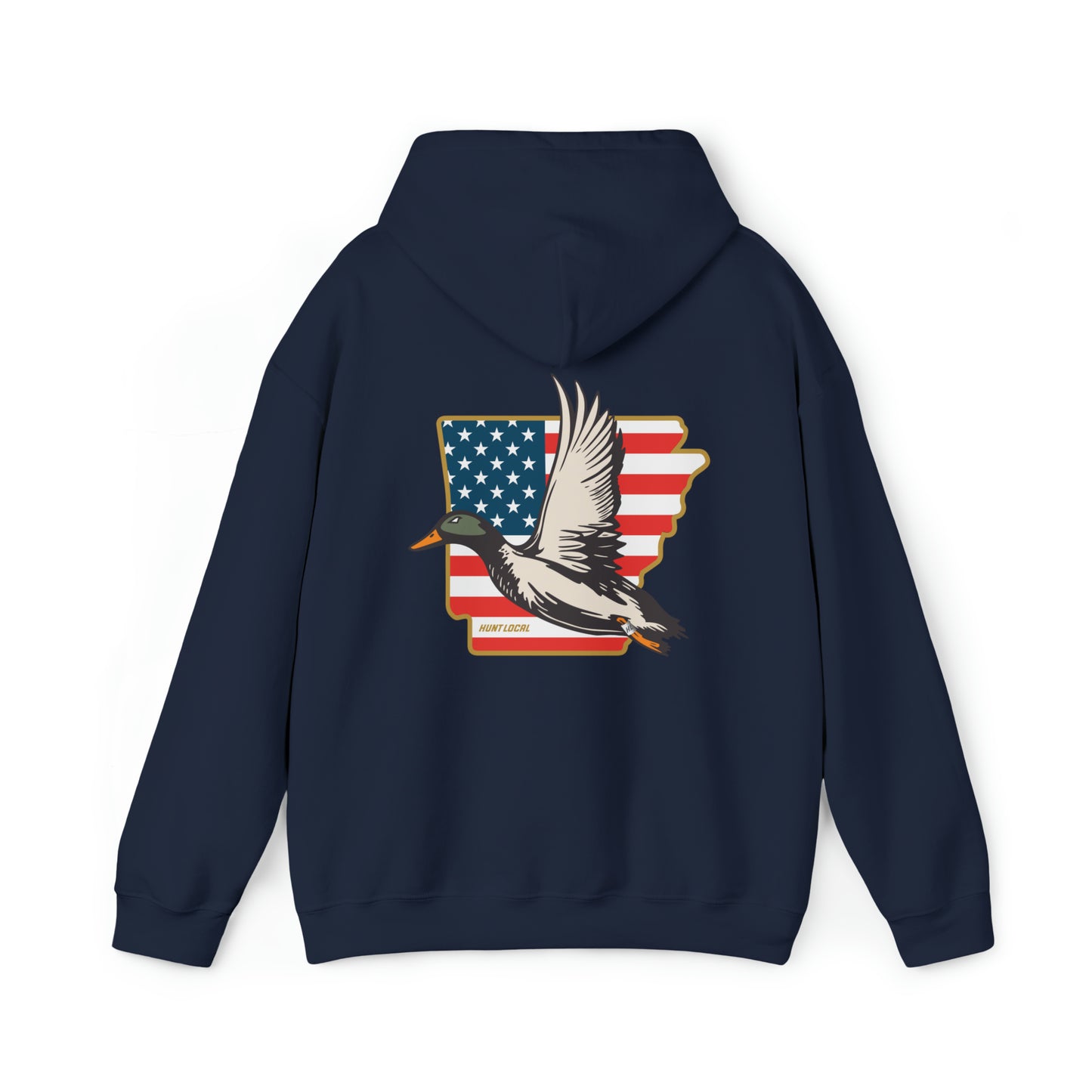 Arkansas - USA Waterfowl Hoodie (back)