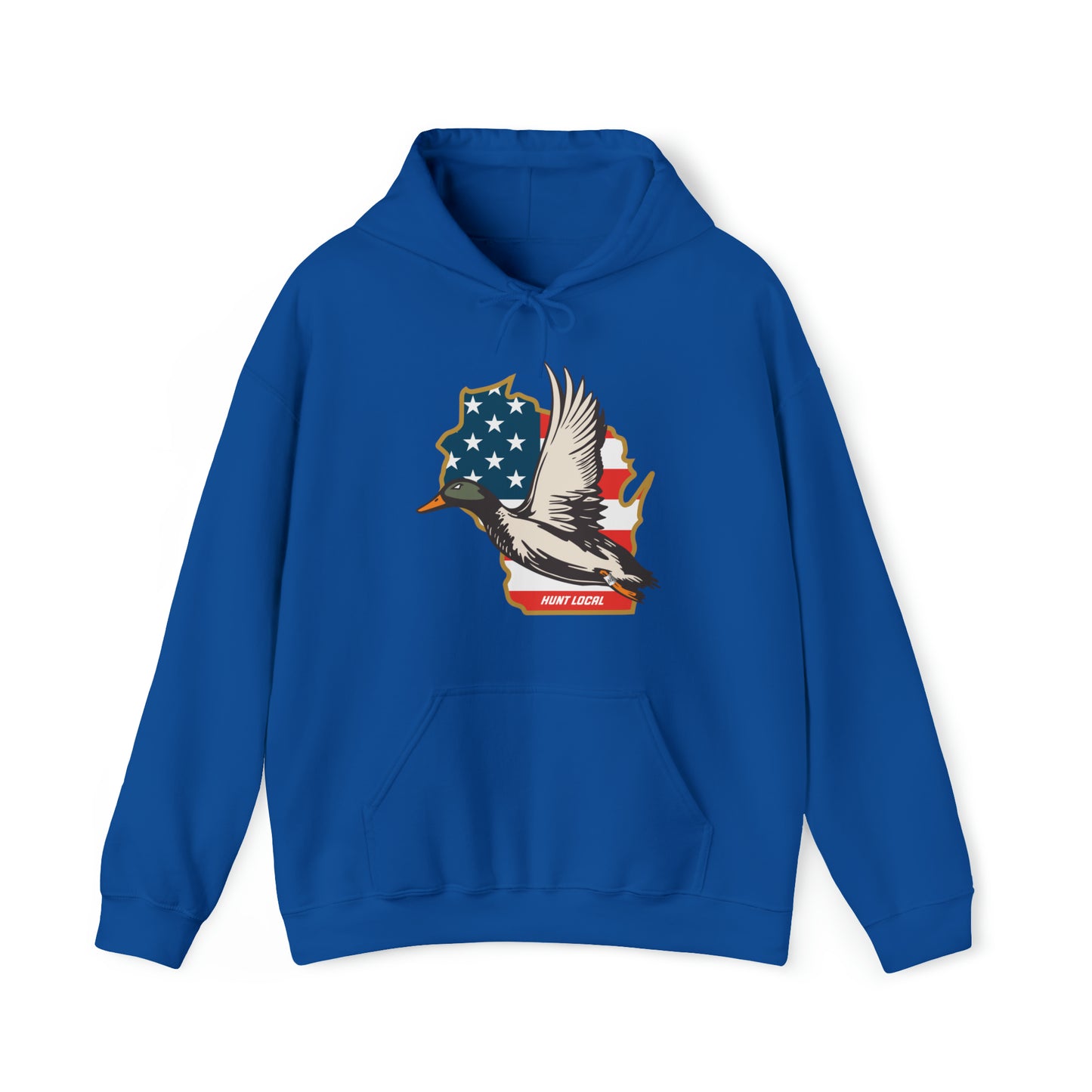 Wisconsin - USA Waterfowl Hoodie
