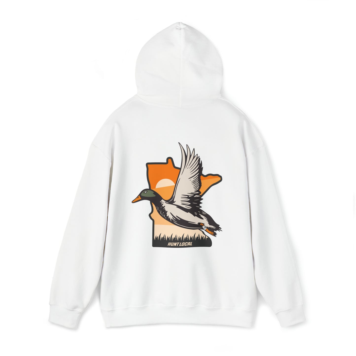 Minnesota - Sunset Waterfowl Hoodie (back)