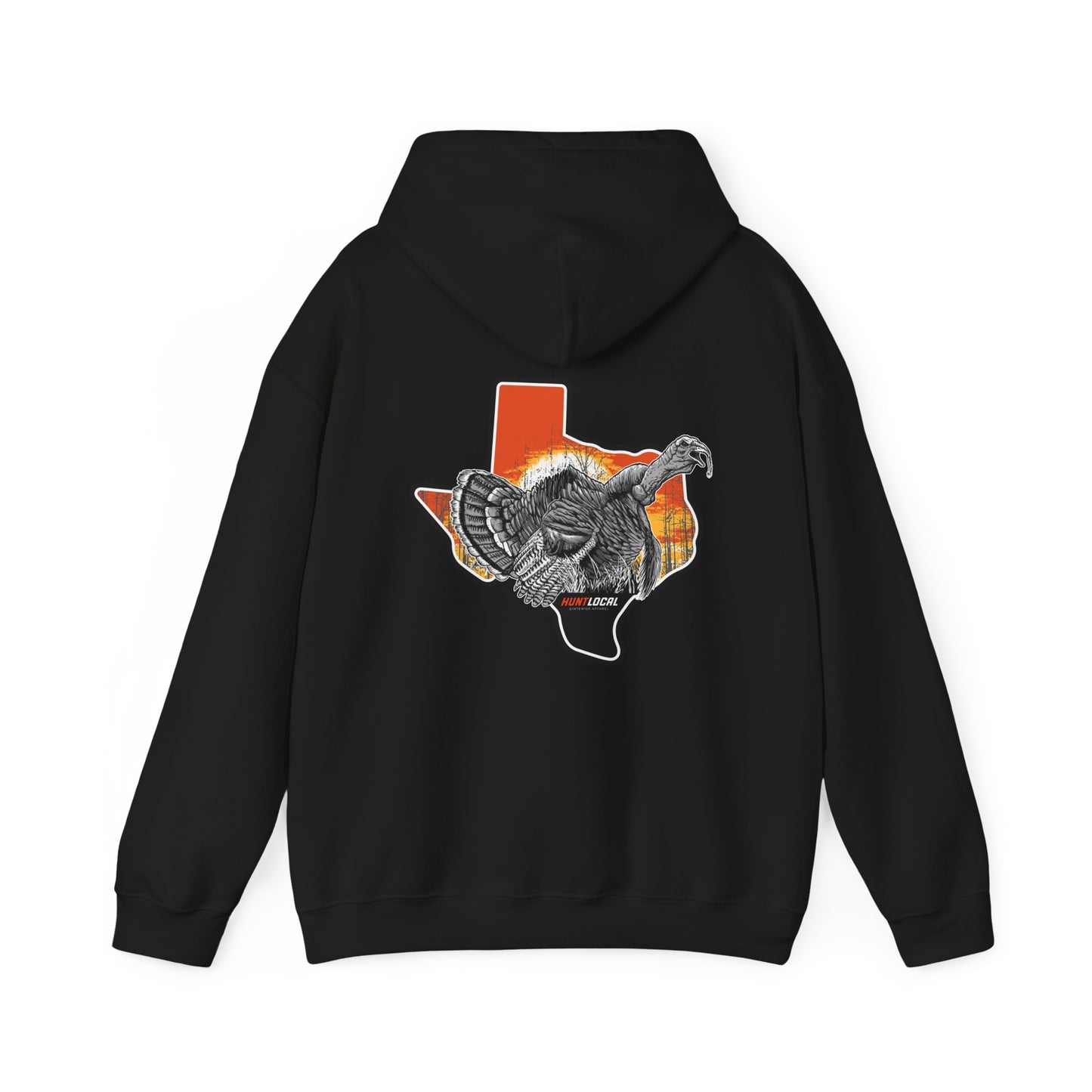Texas - Sunrise Turkey Hoodie (back)