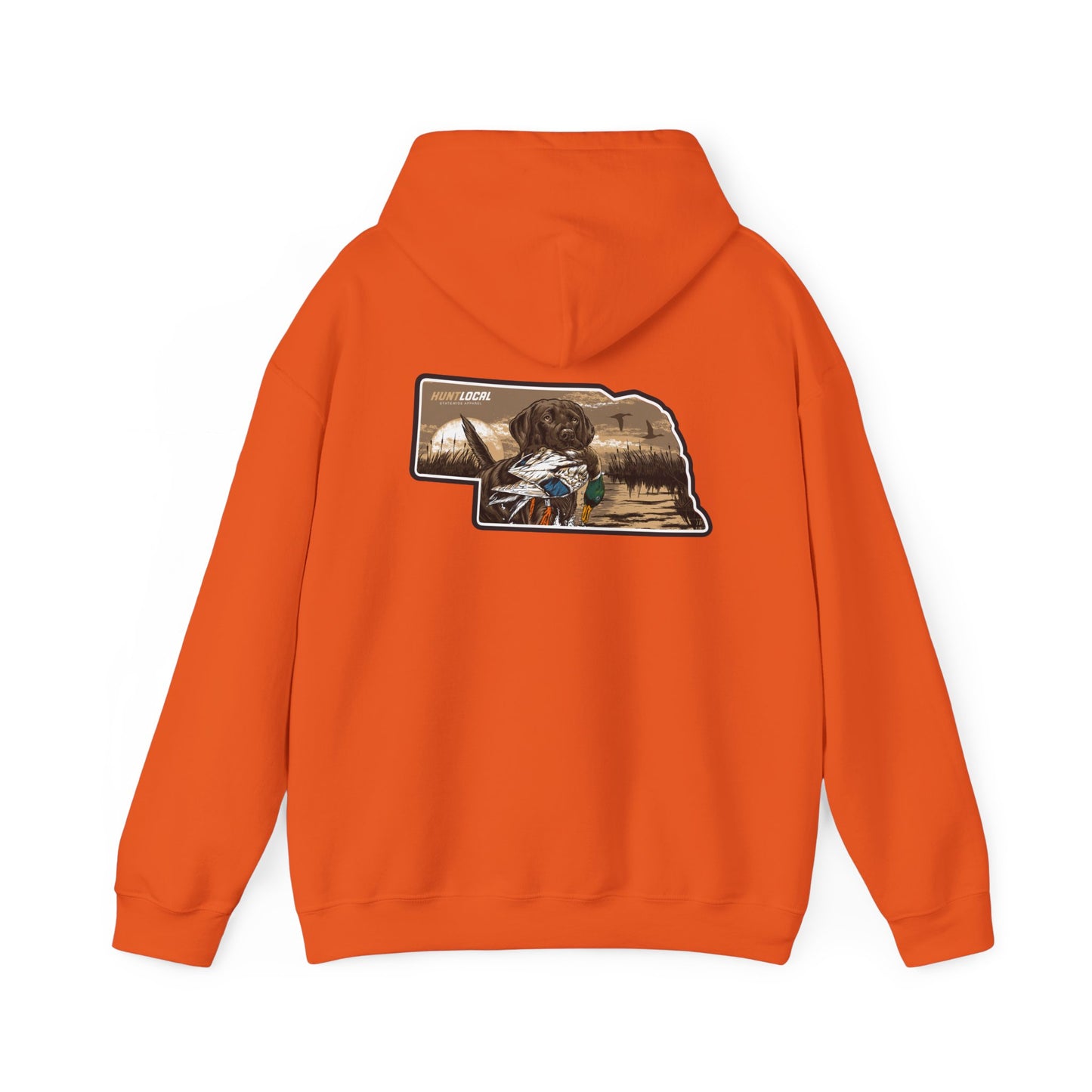 Nebraska - Waterfowl Lab Hoodie (back)