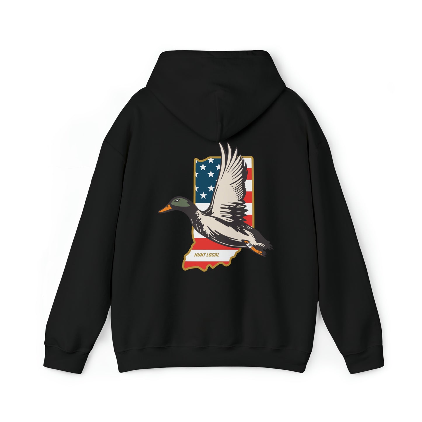 Indiana - USA Waterfowl Hoodie (back)