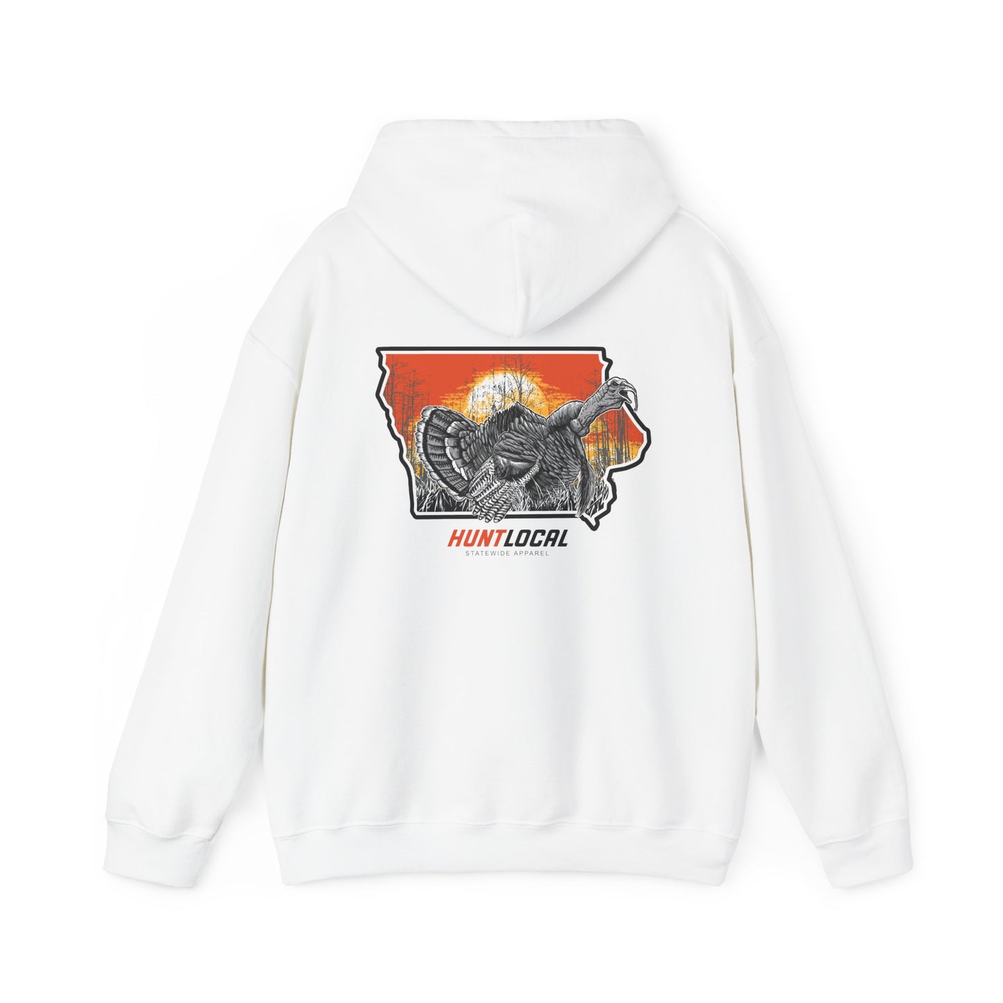 Iowa - Sunrise Turkey Hoodie (back)