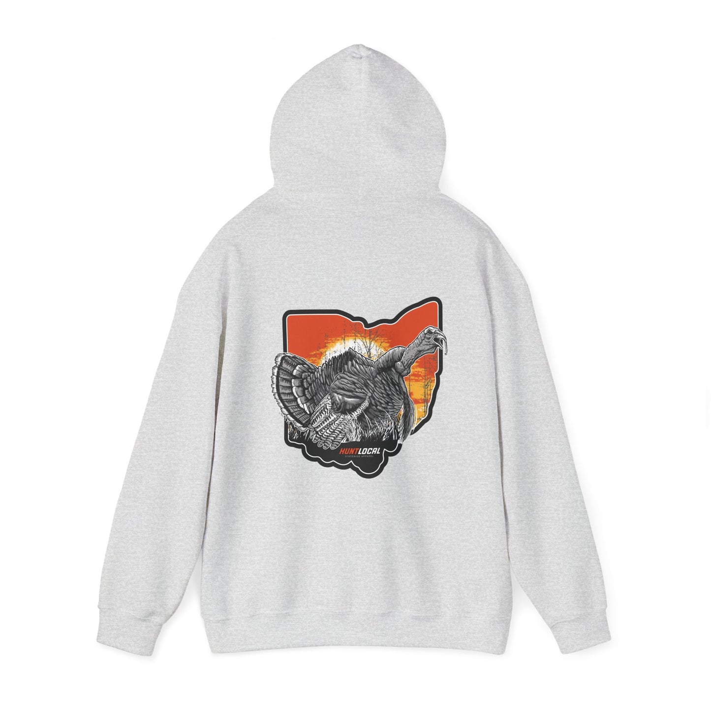 Ohio - Sunrise Turkey Hoodie (back)