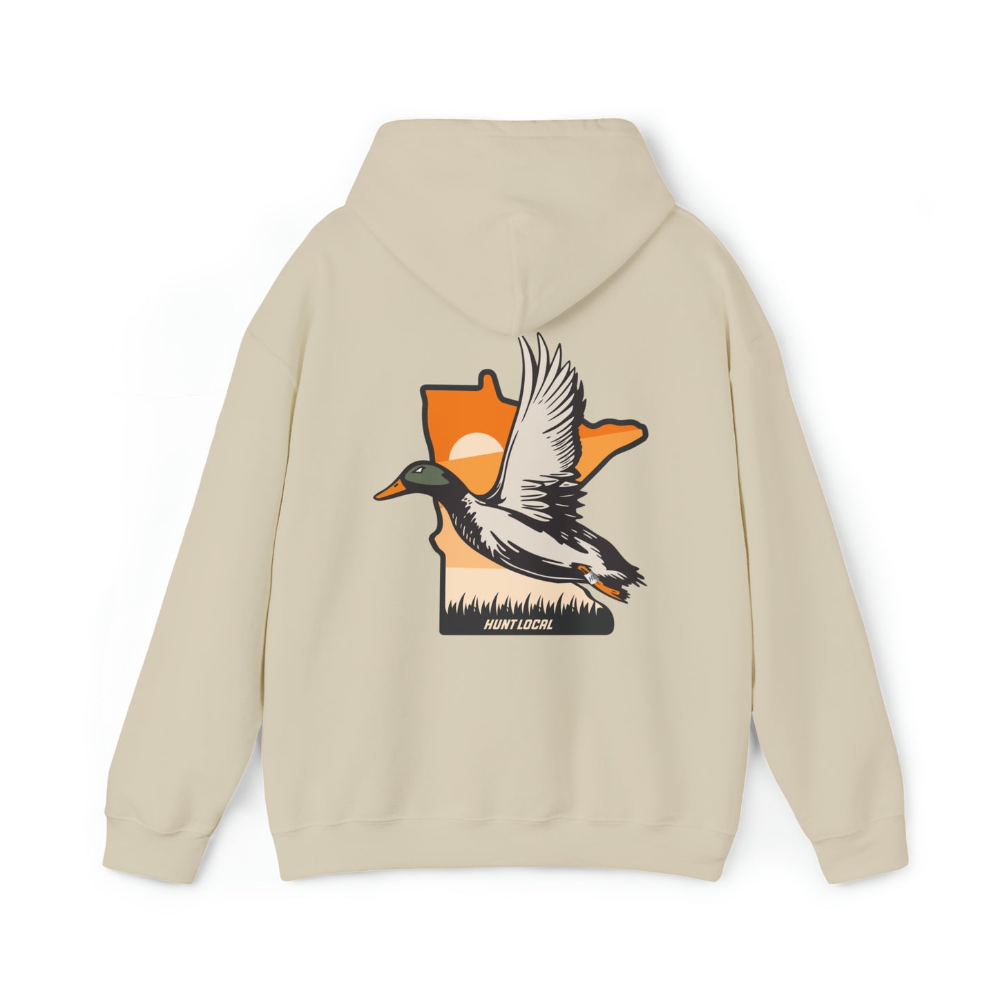 Minnesota - Sunset Waterfowl Hoodie (back)