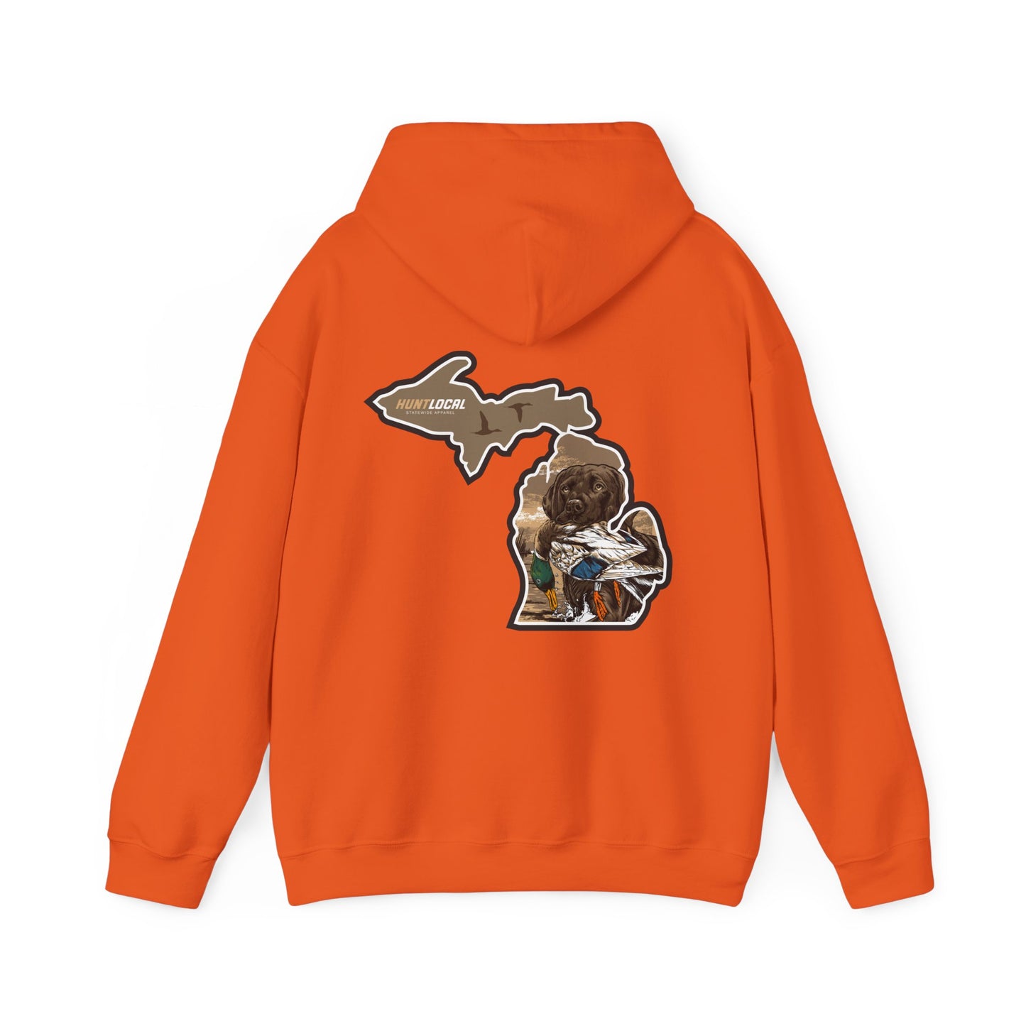 Michigan - Waterfowl Lab Hoodie (back)