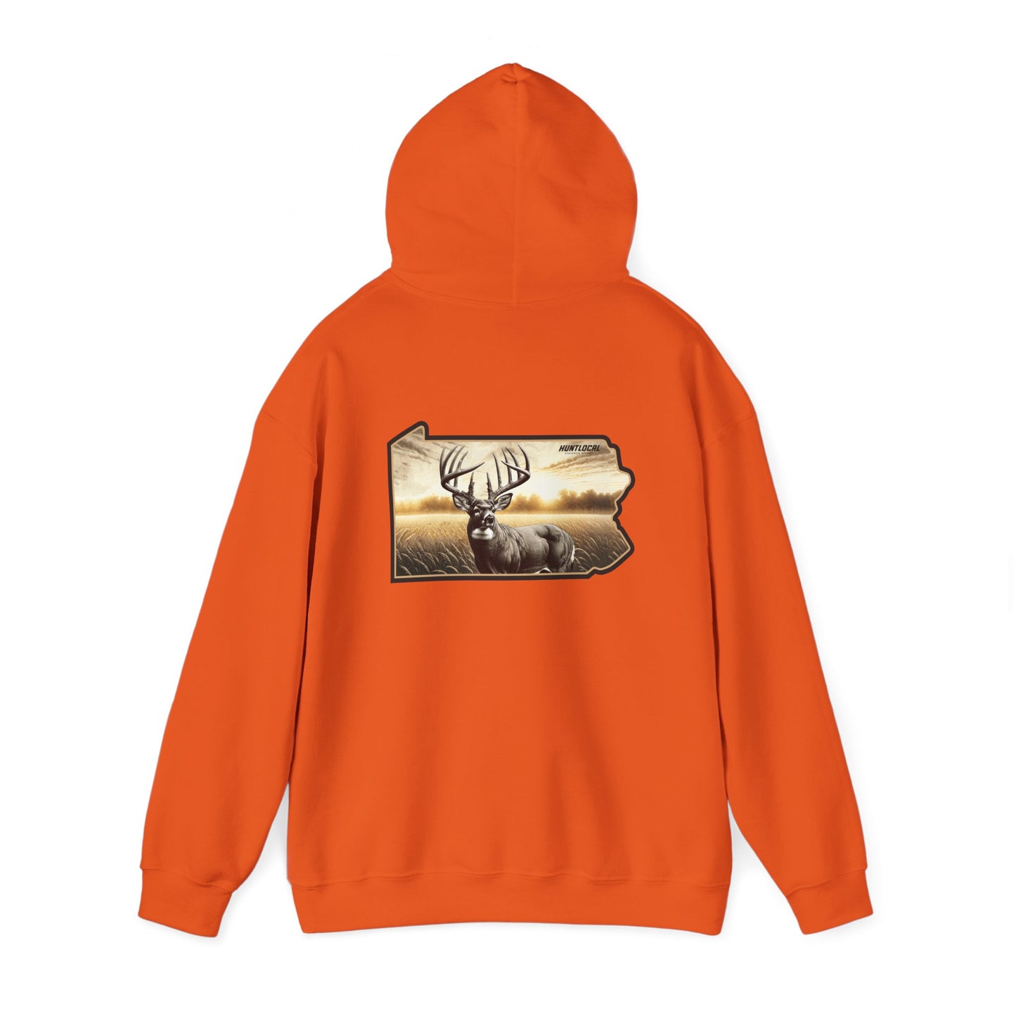 Pennsylvania - Whitetail Buck Hoodie (back)