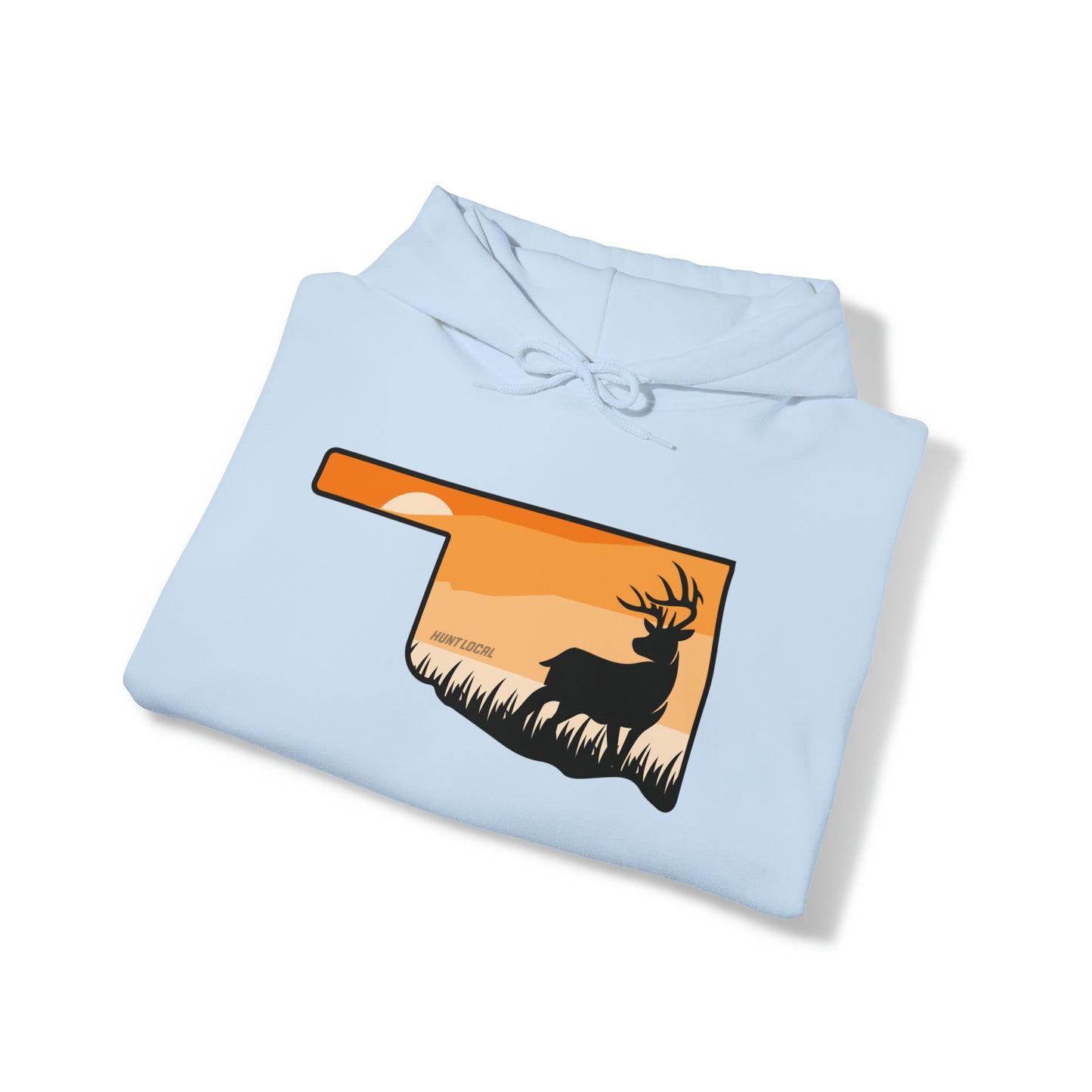 Oklahoma - Sunset Buck Hoodie