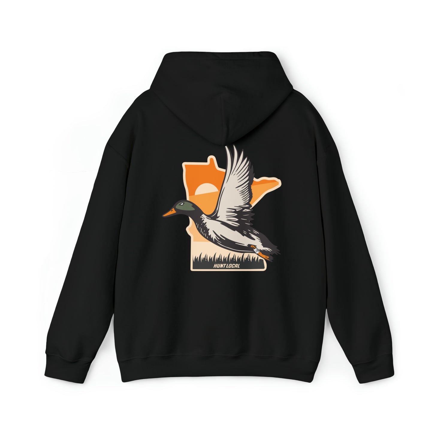 Minnesota - Sunset Waterfowl Hoodie (back)
