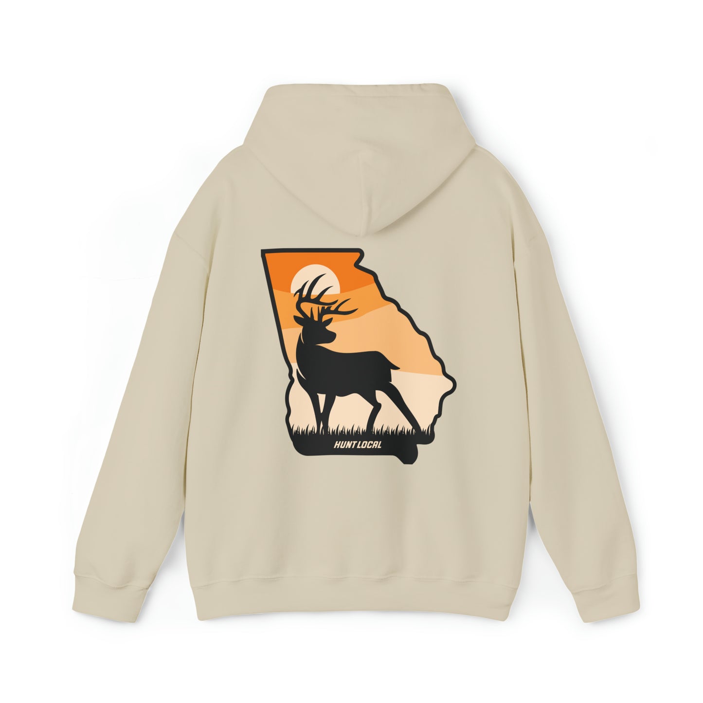 Georgia - Sunset Buck Hoodie (back)