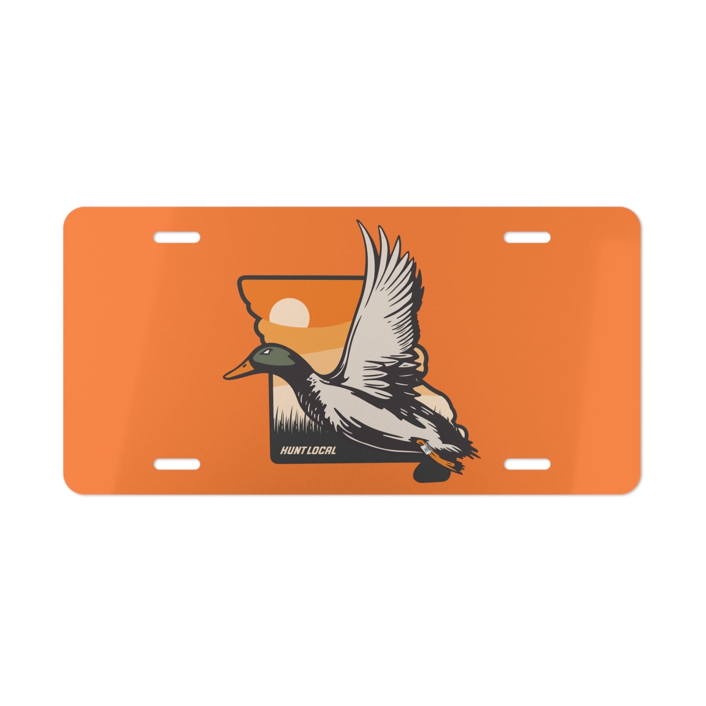 Missouri - Waterfowl License Plate (orange)