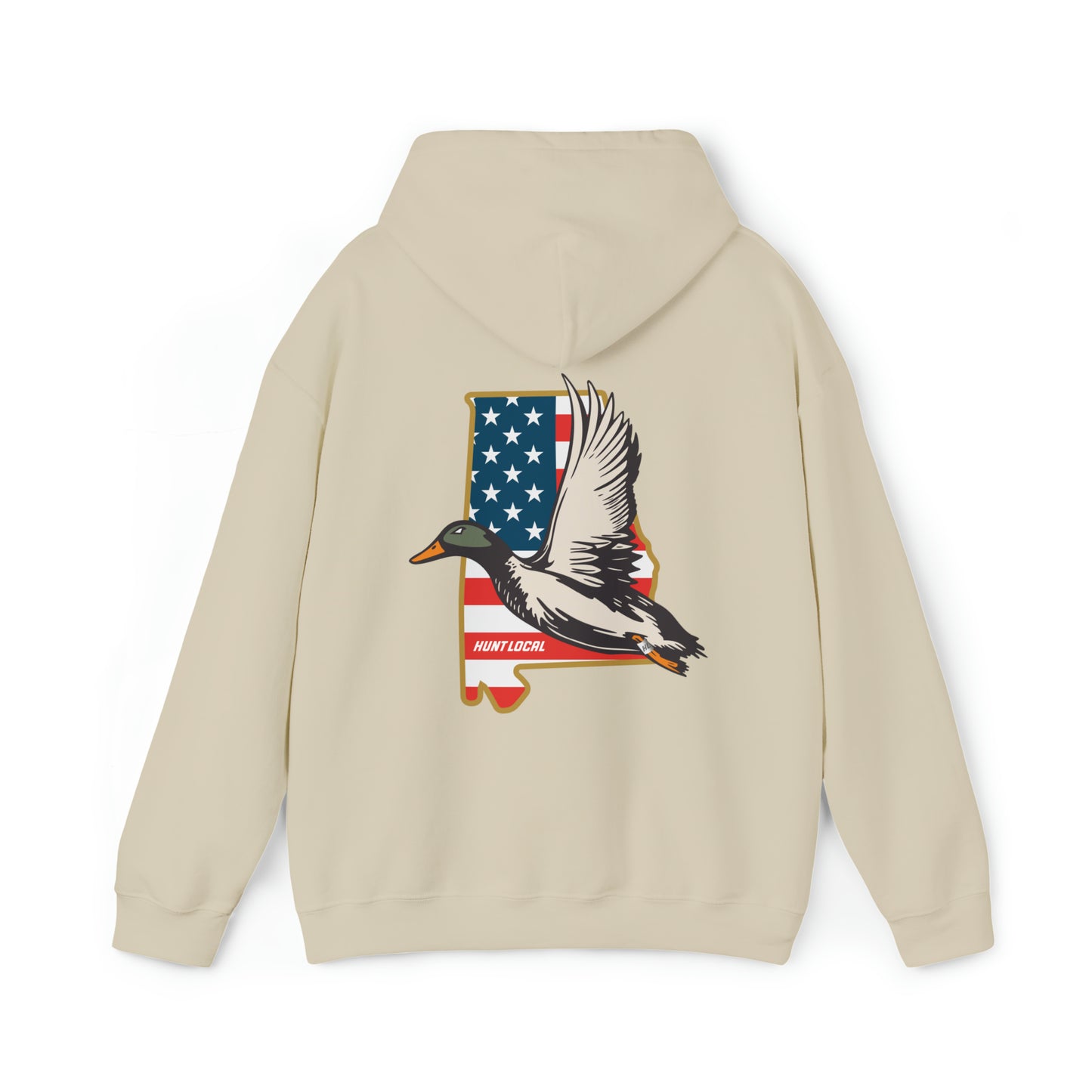 Alabama - USA Waterfowl Hoodie (back)