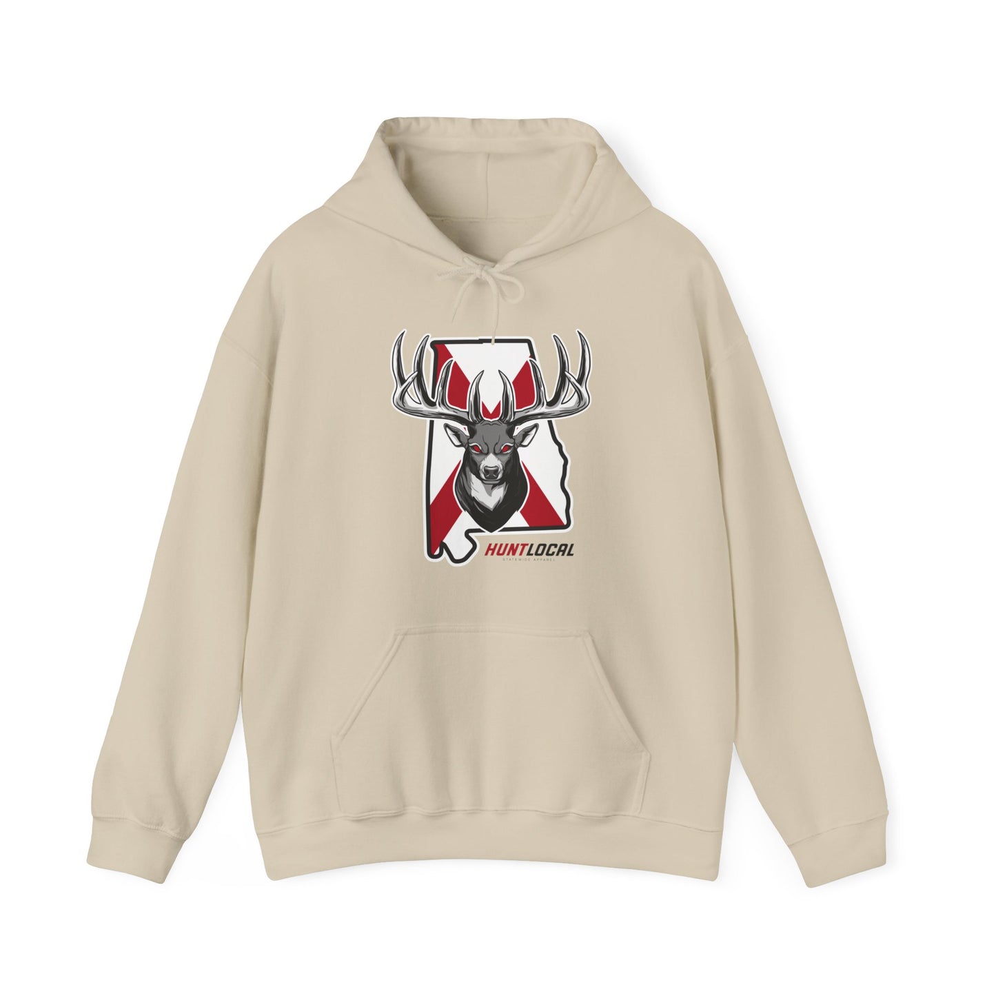 Alabama - Alpha Buck Hoodie (front)