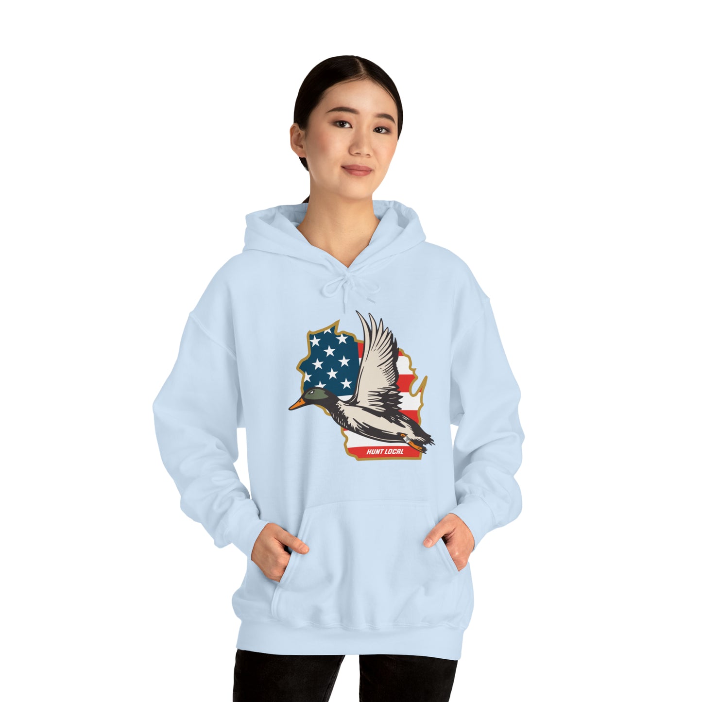 Wisconsin - USA Waterfowl Hoodie