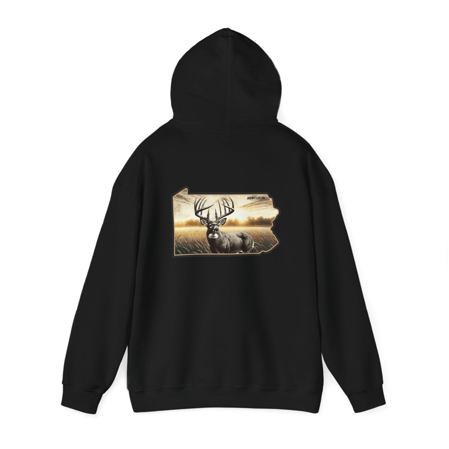 Pennsylvania - Whitetail Buck Hoodie (back)