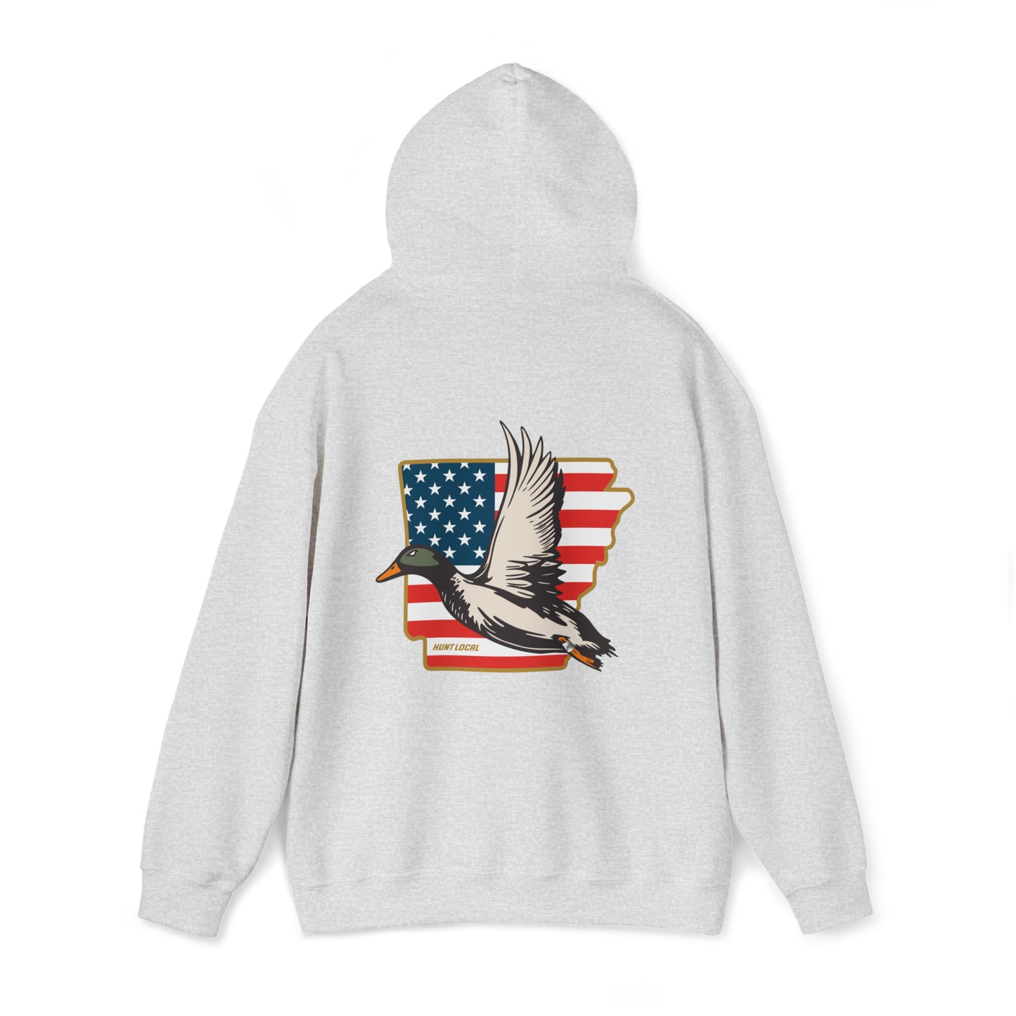 Arkansas - USA Waterfowl Hoodie (back)