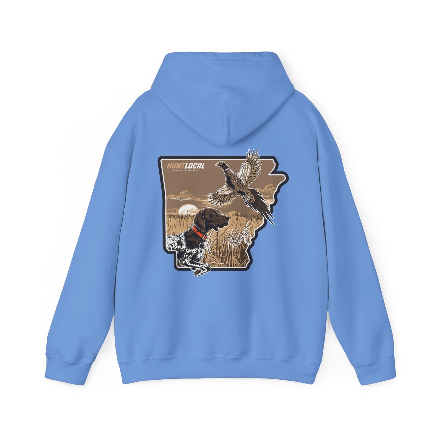Arkansas - Upland Bird Dog Hoodie (back)