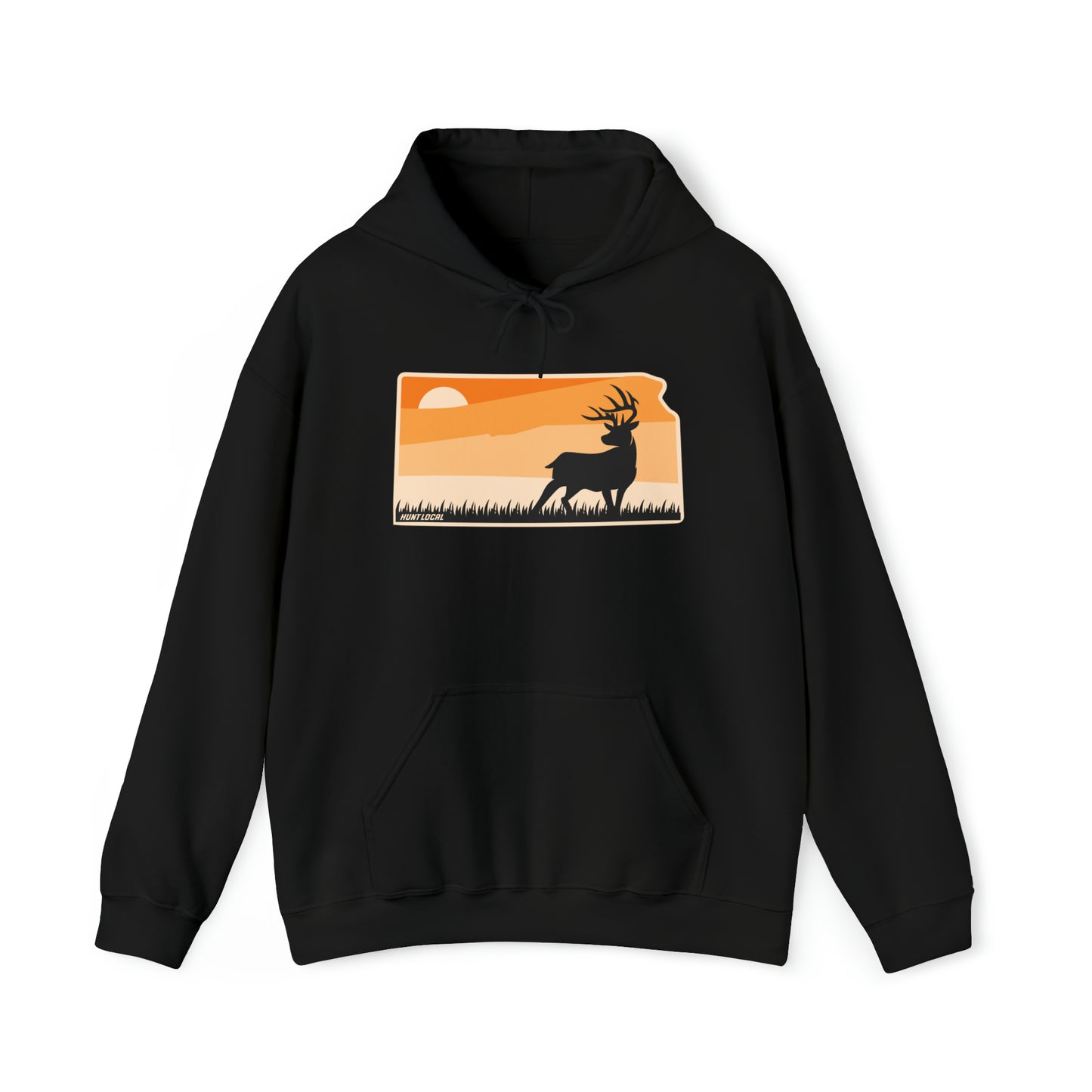 Kansas - Sunset Buck Hoodie
