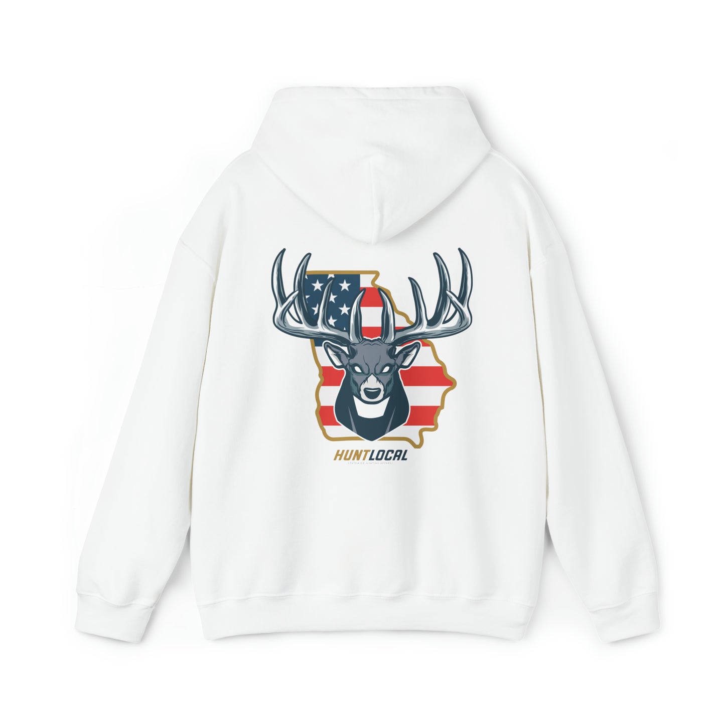 Georgia - USA Buck Hoodie (back)