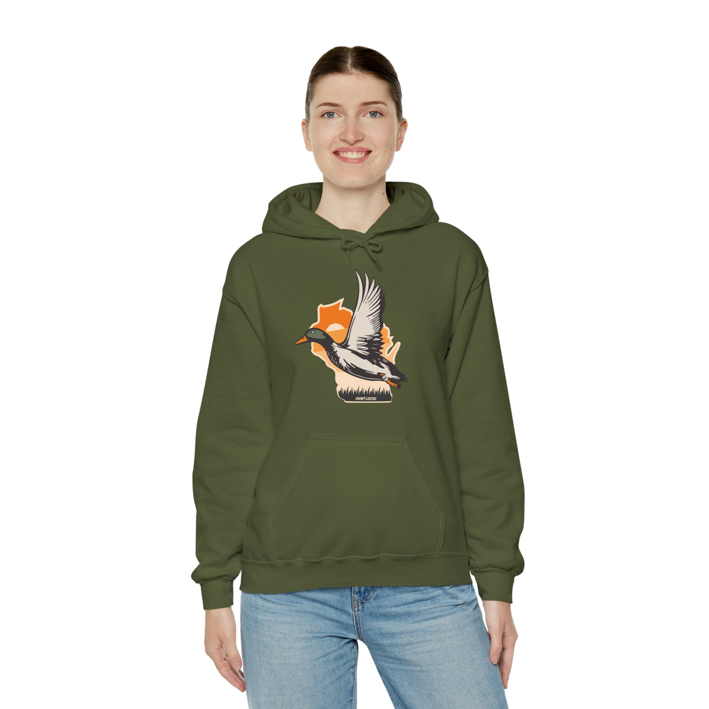 Wisconsin - Hunt Local Waterfowl Hoodie