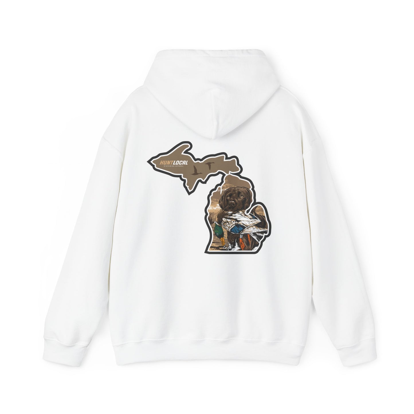 Michigan - Waterfowl Lab Hoodie (back)