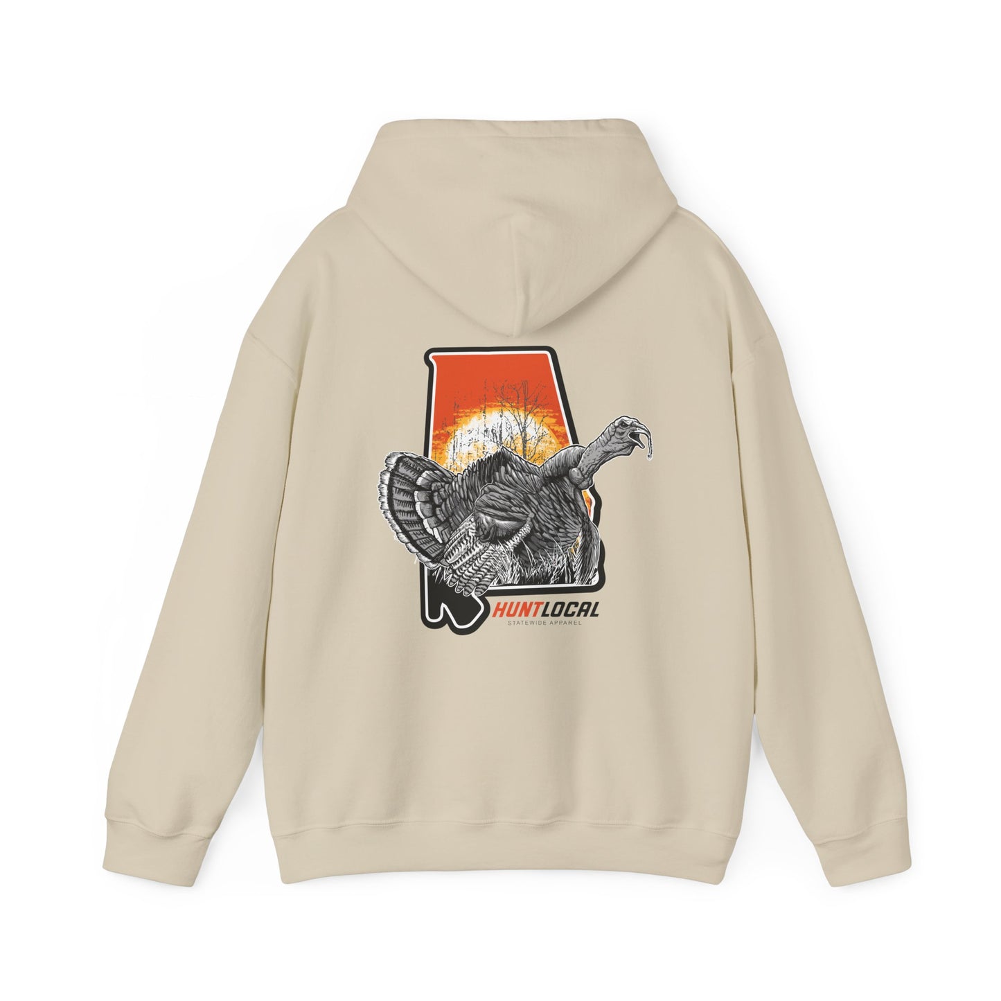 Alabama - Sunrise Turkey Hoodie (back)