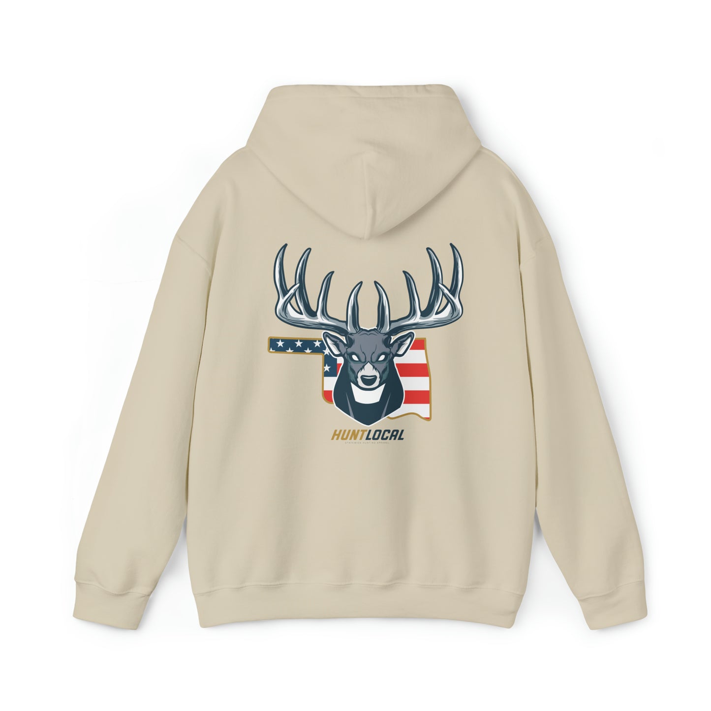 Oklahoma - USA Buck Hoodie (back)