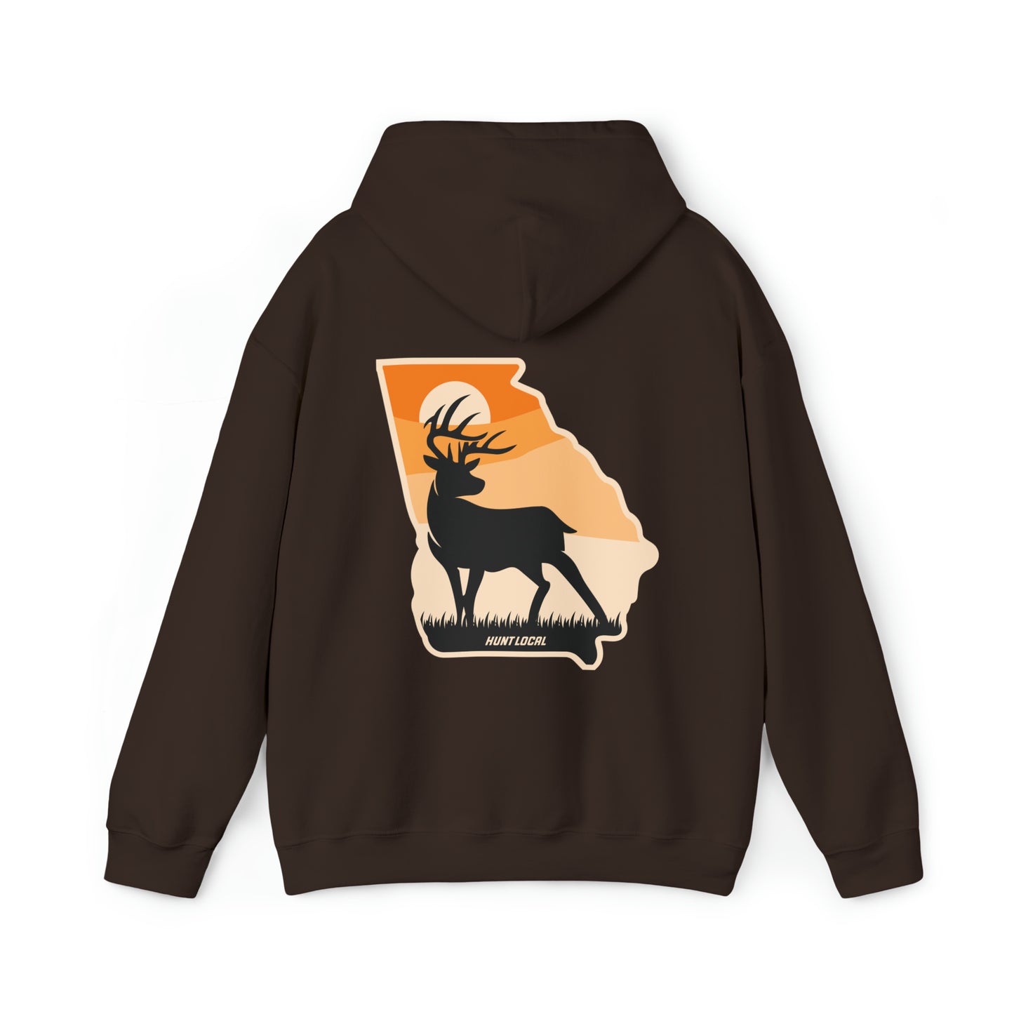 Georgia - Sunset Buck Hoodie (back)
