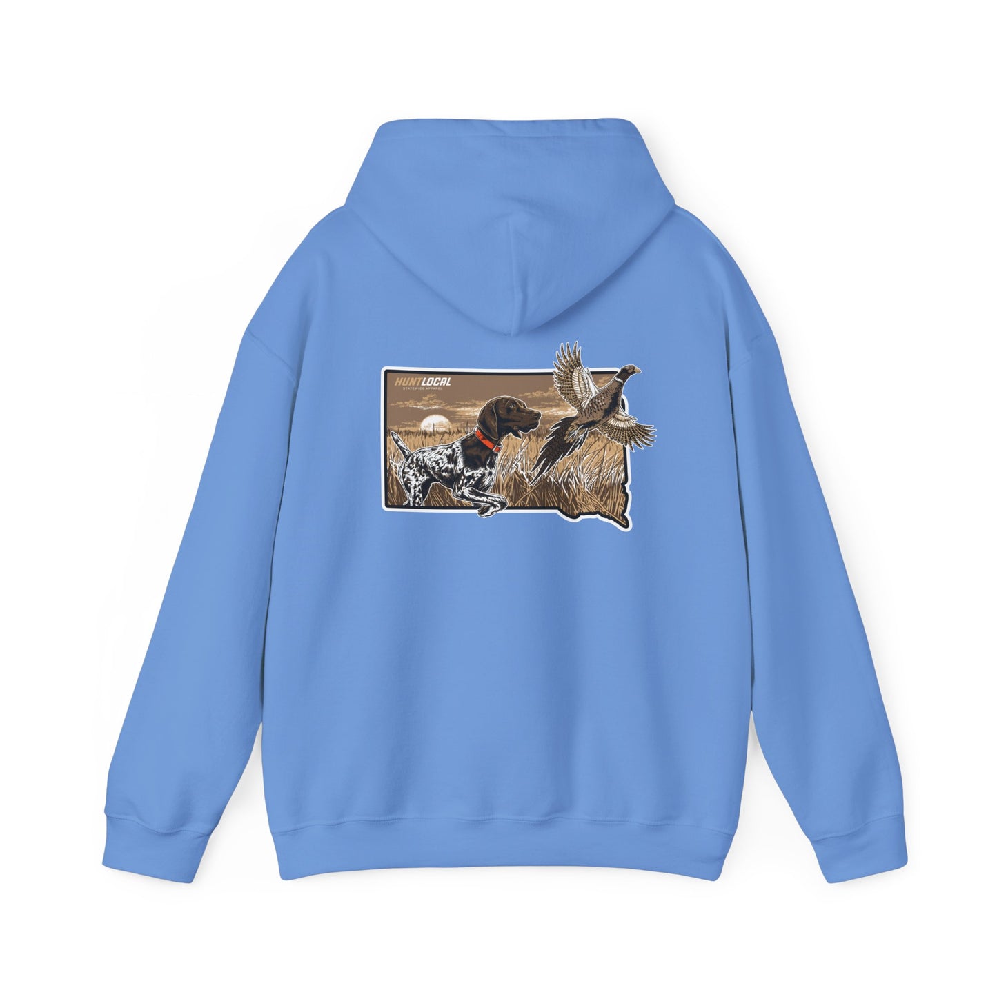 South Dakota - Upland Bird Dog Hoodie (back)