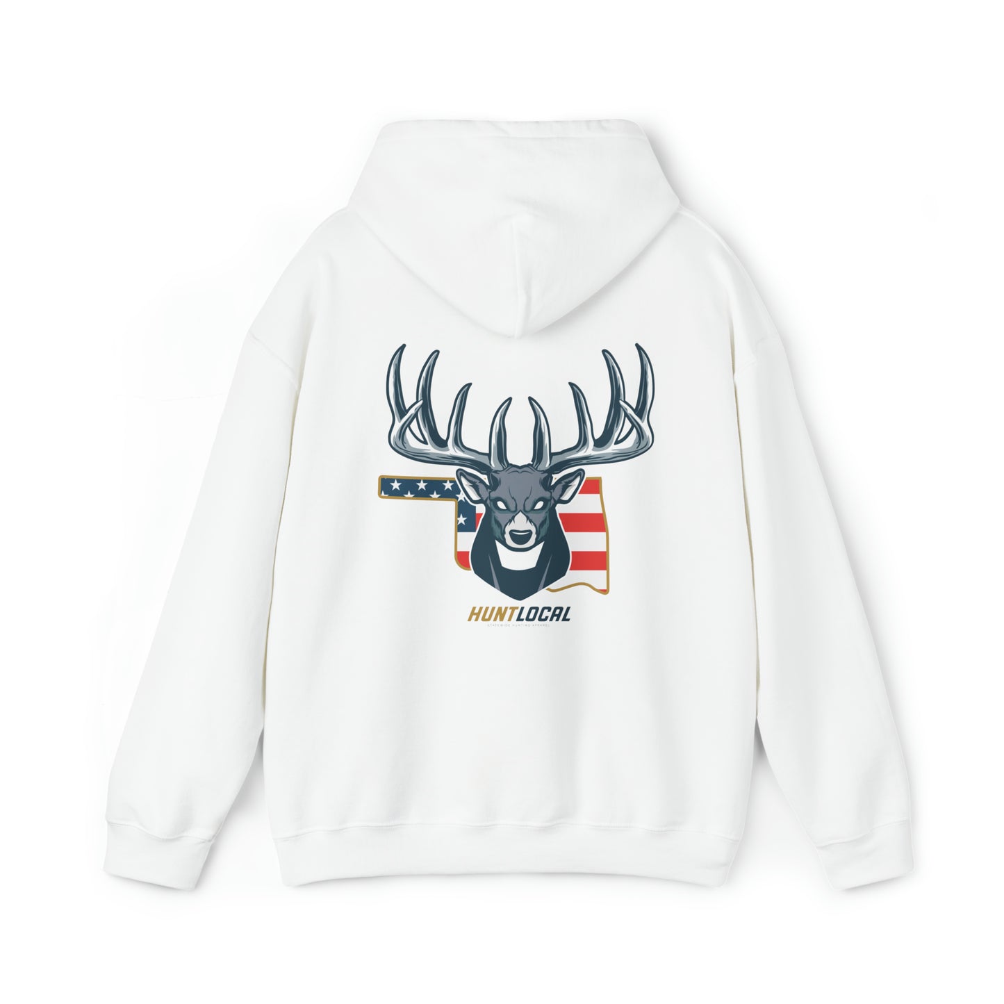 Oklahoma - USA Buck Hoodie (back)
