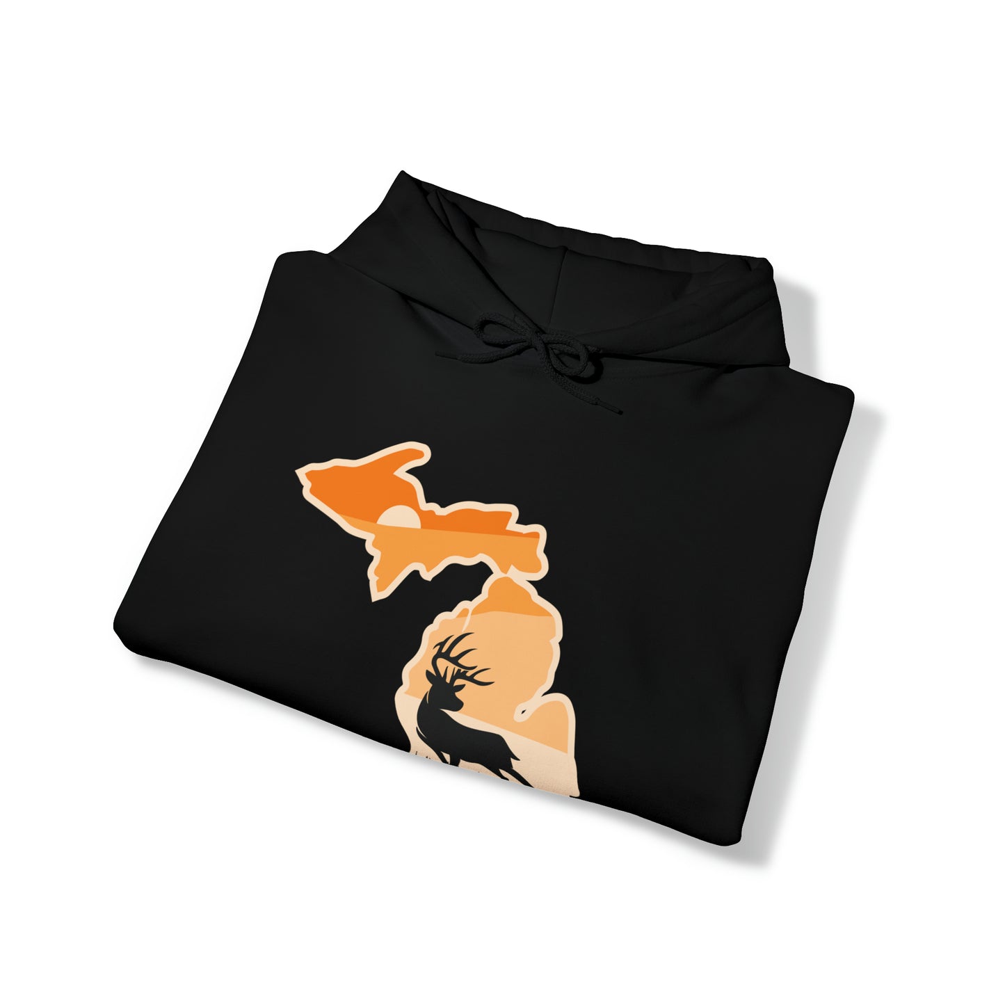 Michigan - Sunset Buck Hoodie