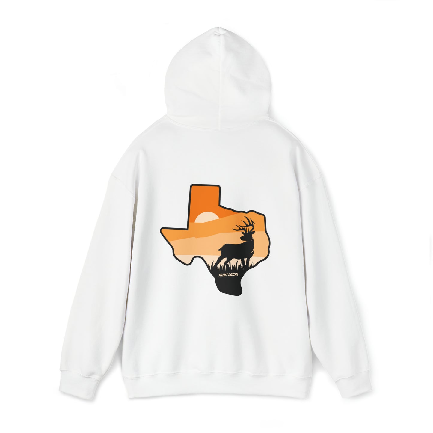 Texas - Sunset Buck Hoodie (back)