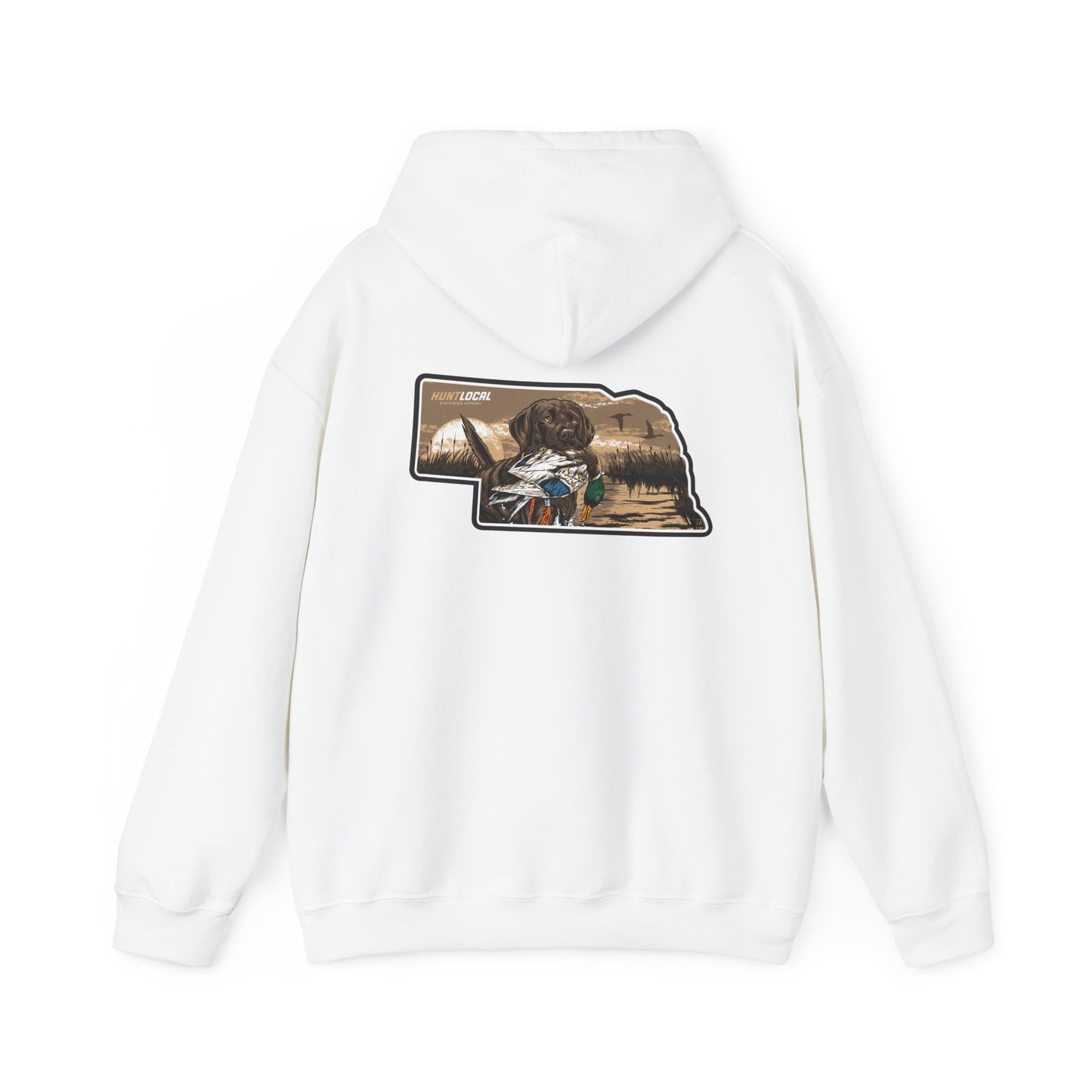 Nebraska - Waterfowl Lab Hoodie (back)