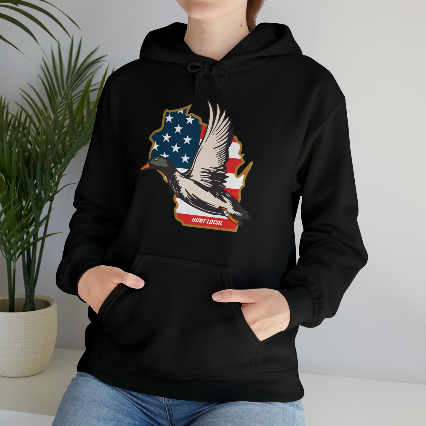 Wisconsin - USA Waterfowl Hoodie
