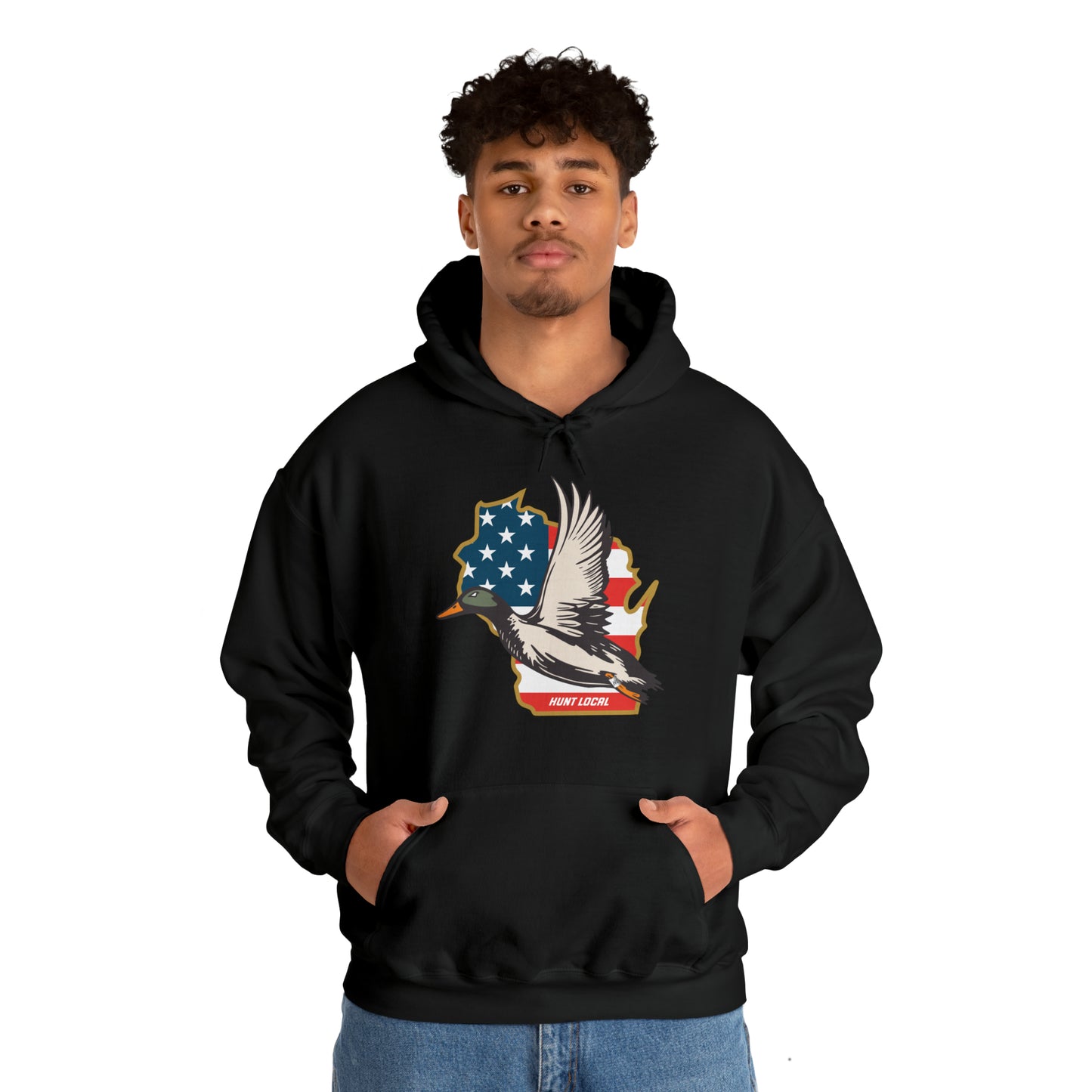 Wisconsin - USA Waterfowl Hoodie