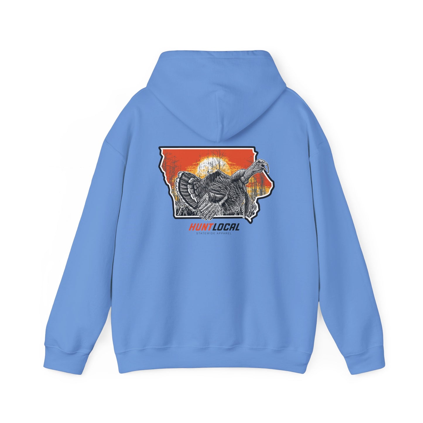 Iowa - Sunrise Turkey Hoodie (back)