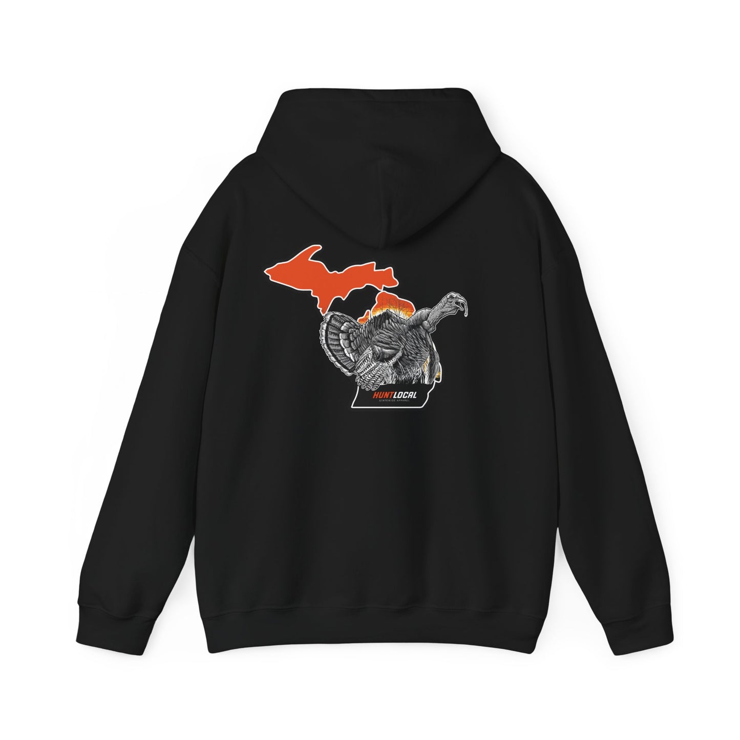 Michigan - Sunrise Turkey Hoodie (back)