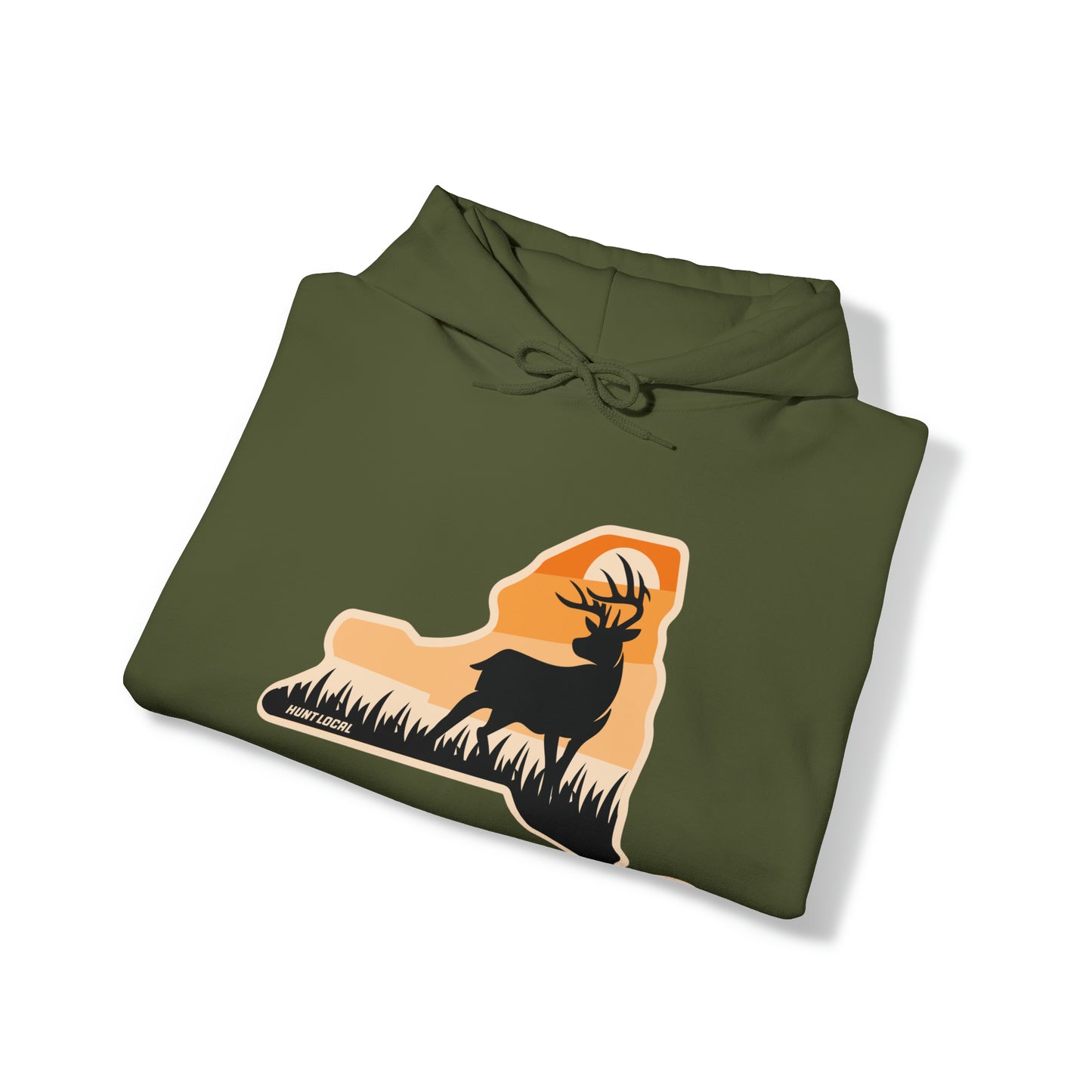 New York - Sunset Buck Hoodie