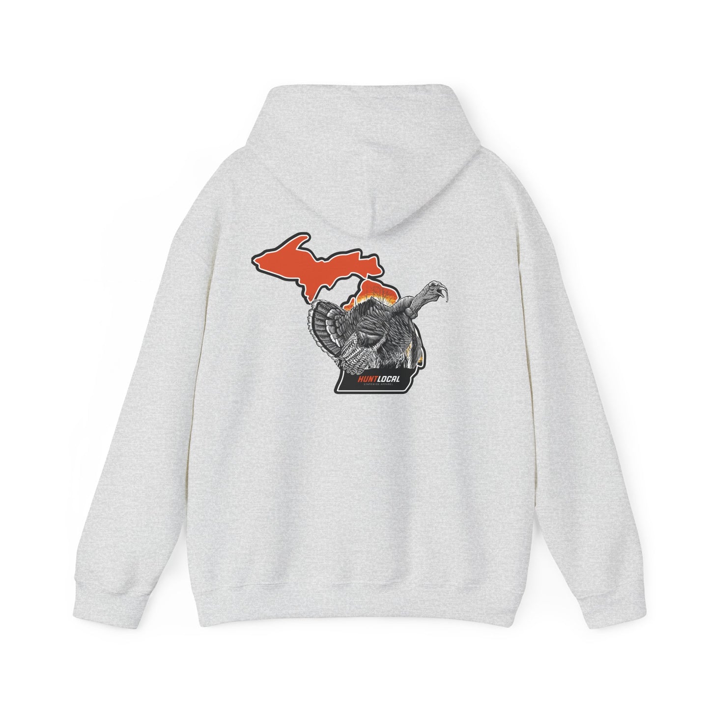 Michigan - Sunrise Turkey Hoodie (back)