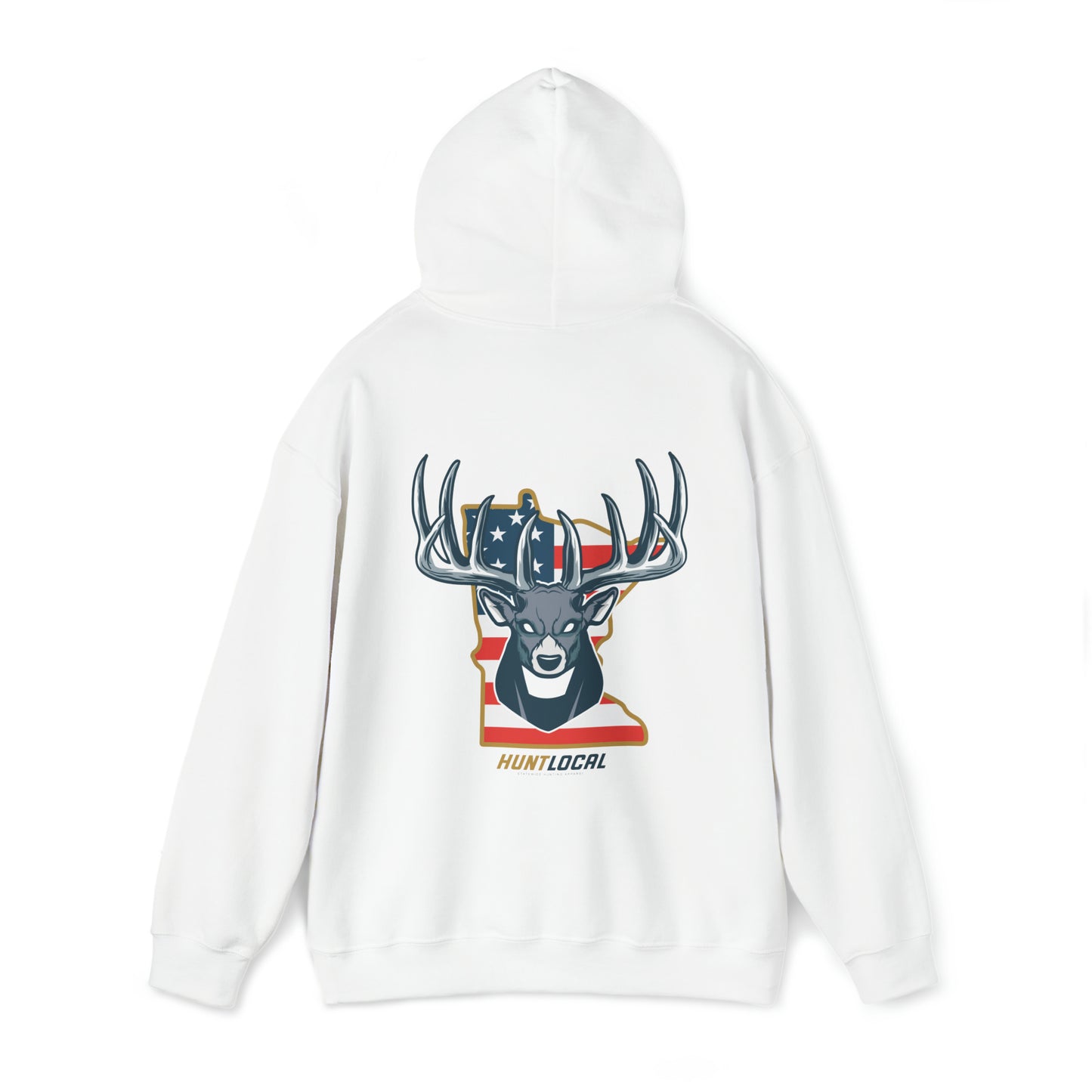 Minnesota - USA Buck Hoodie (back)