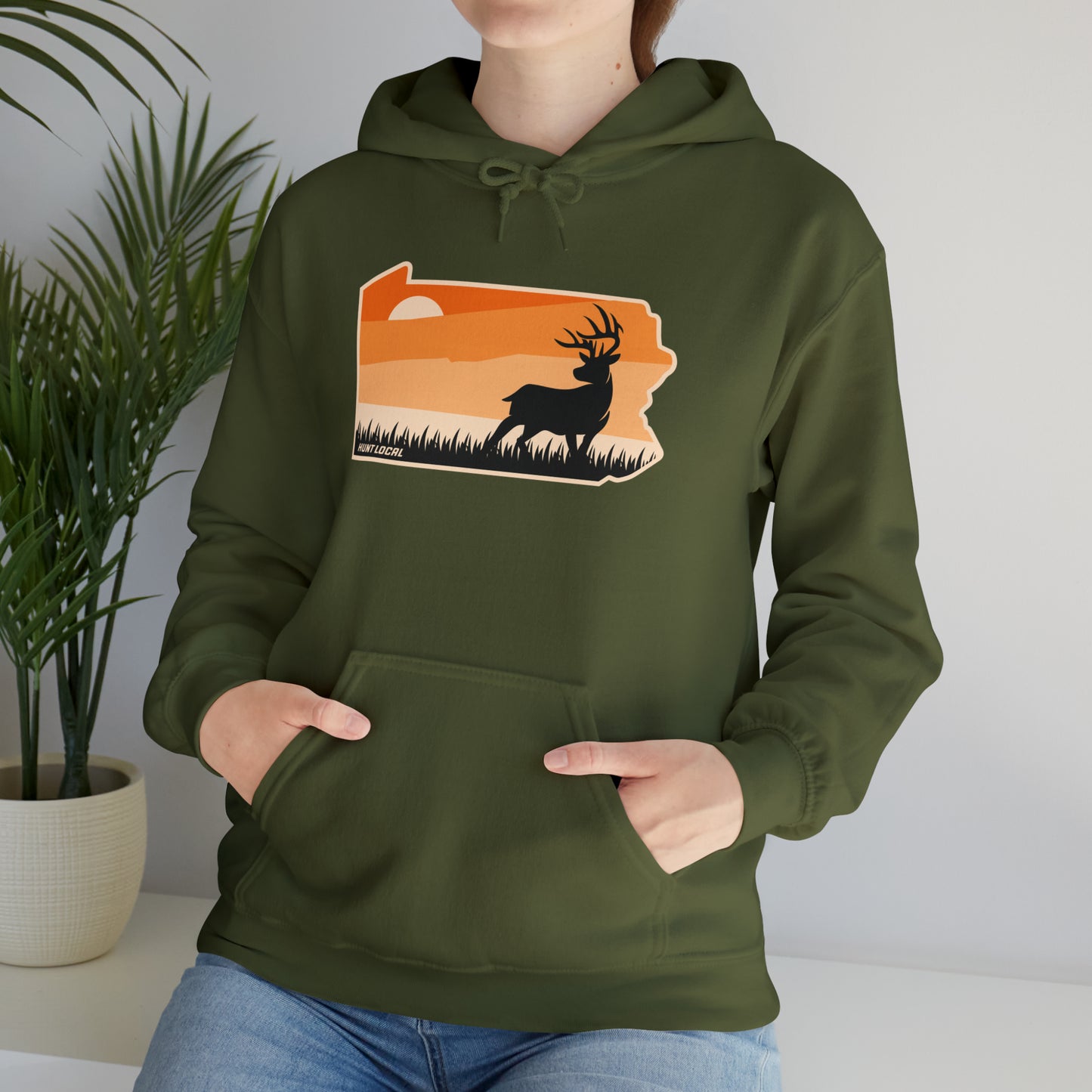 Pennsylvania - Sunset Buck Hoodie