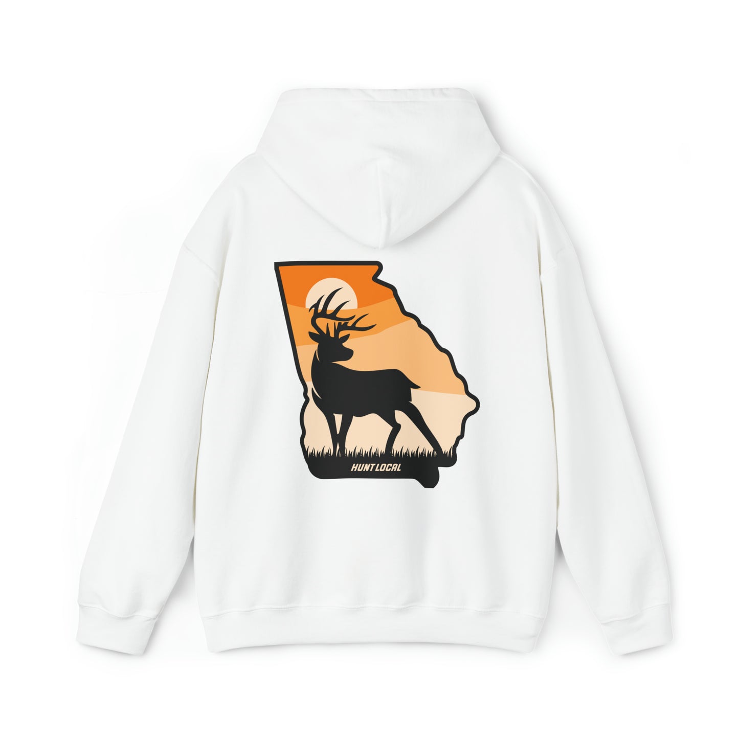 Georgia - Sunset Buck Hoodie (back)