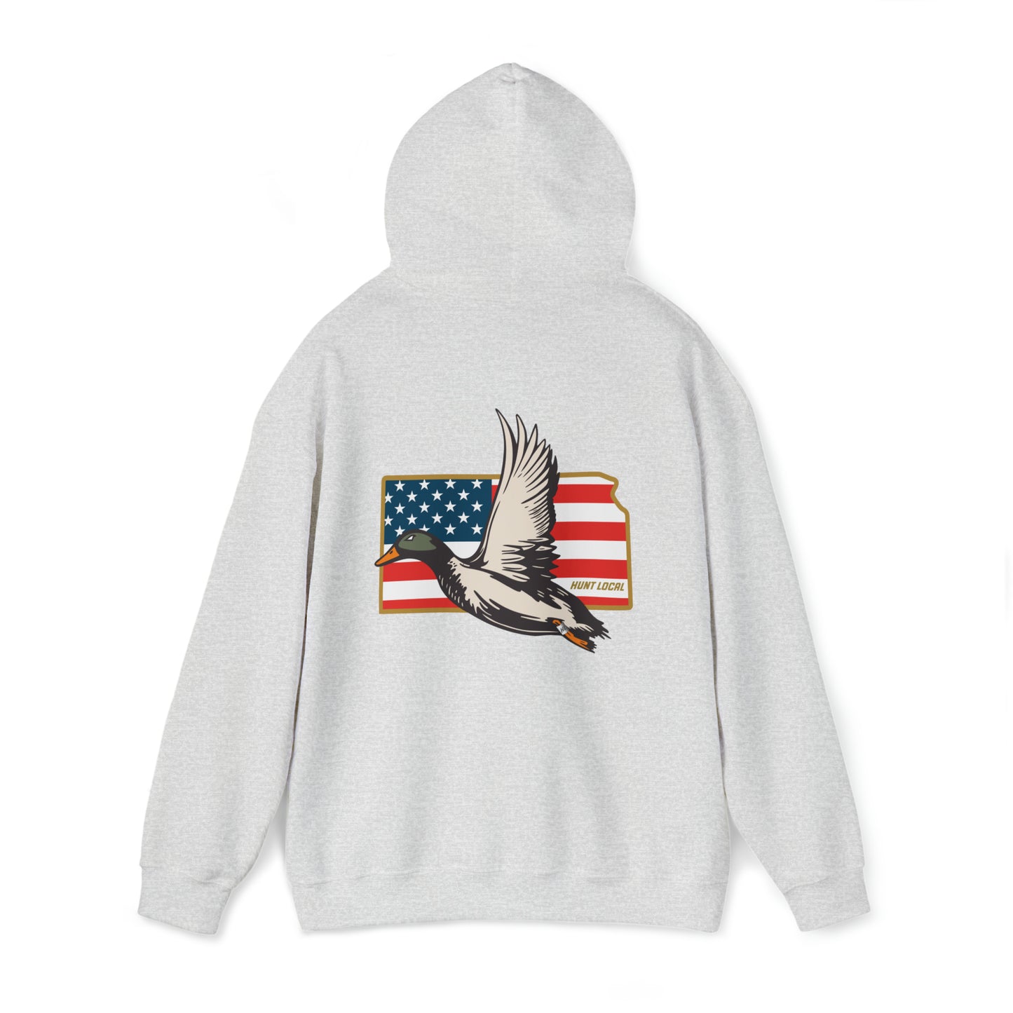 Kansas - USA Waterfowl Hoodie (back)