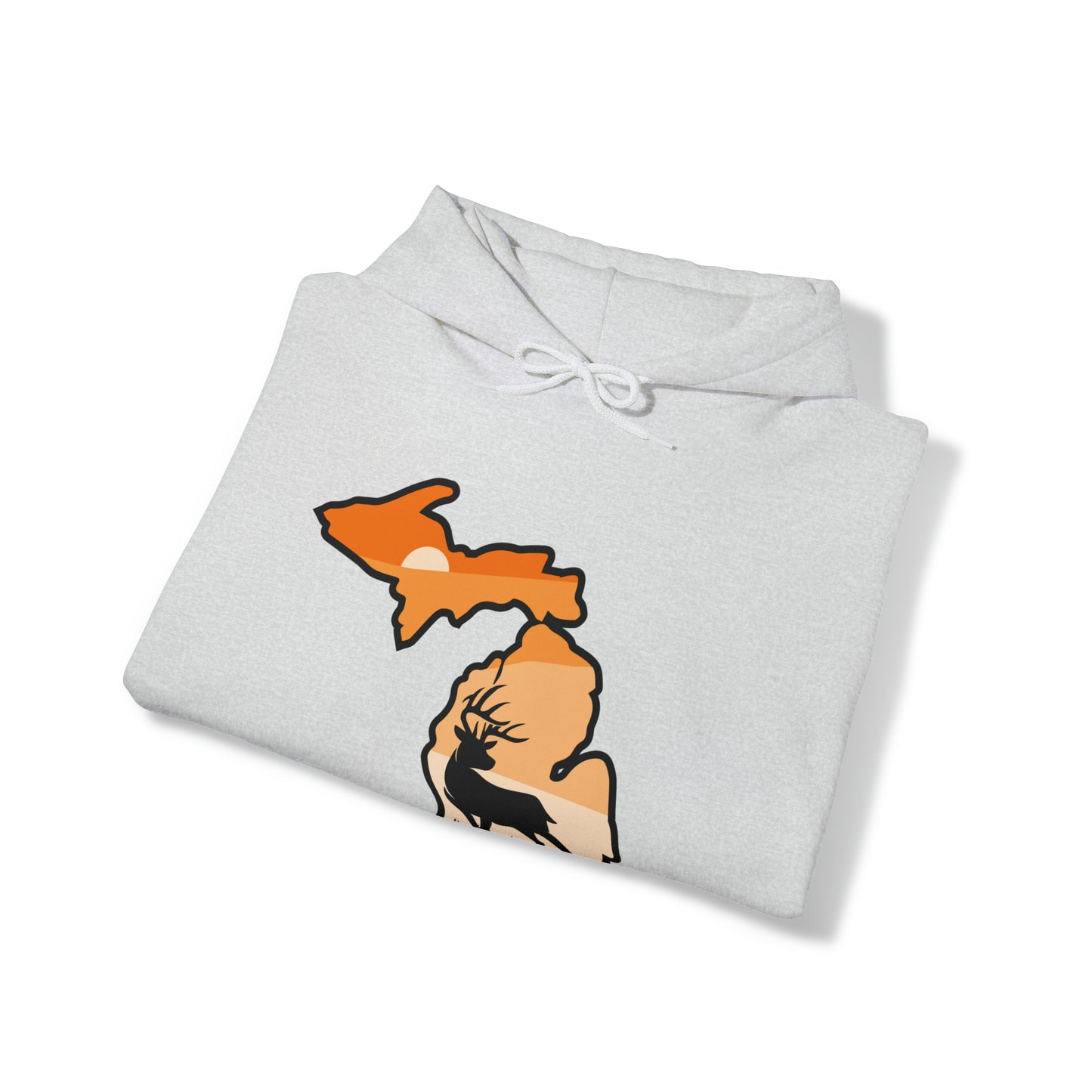 Michigan - Sunset Buck Hoodie