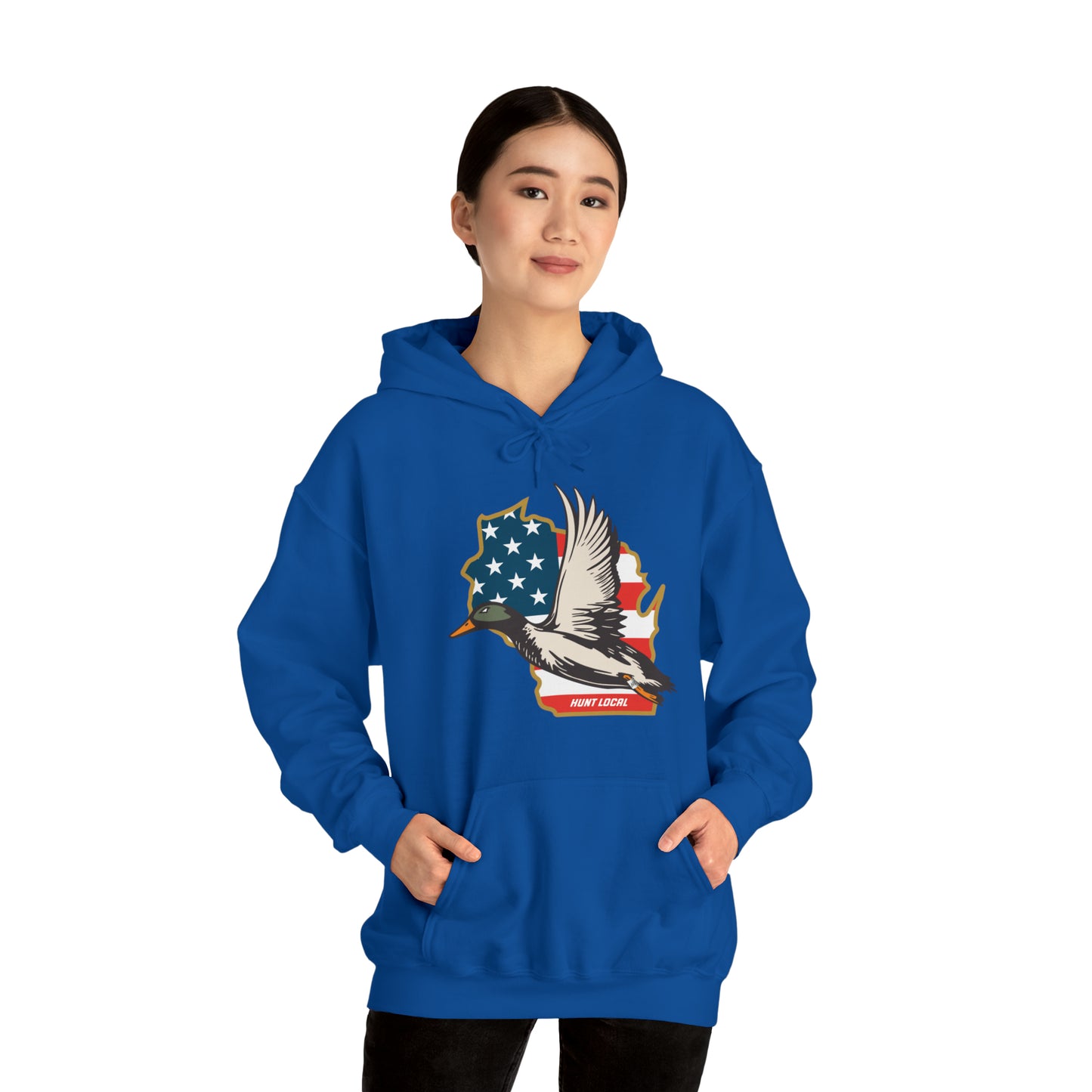 Wisconsin - USA Waterfowl Hoodie