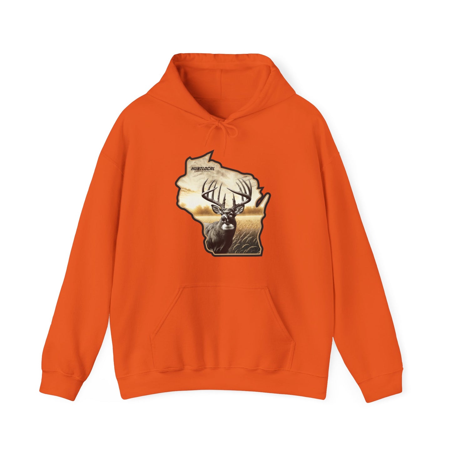 Wisconsin - Whitetail Buck Hoodie