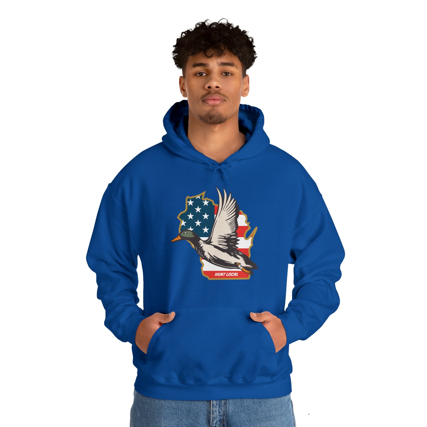 Wisconsin - USA Waterfowl Hoodie