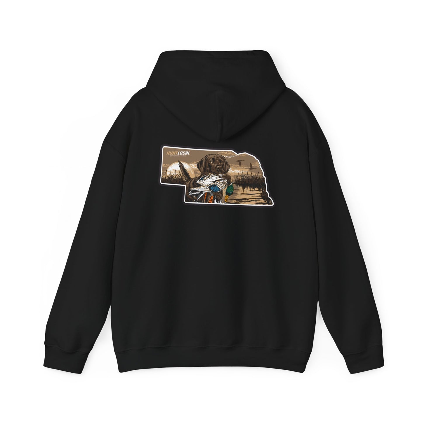Nebraska - Waterfowl Lab Hoodie (back)