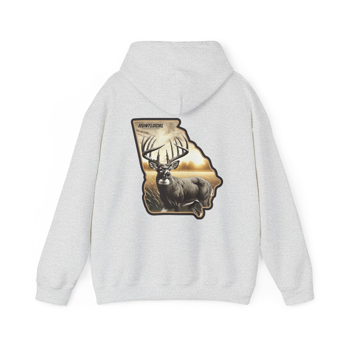 Georgia - Whitetail Buck Hoodie (back)